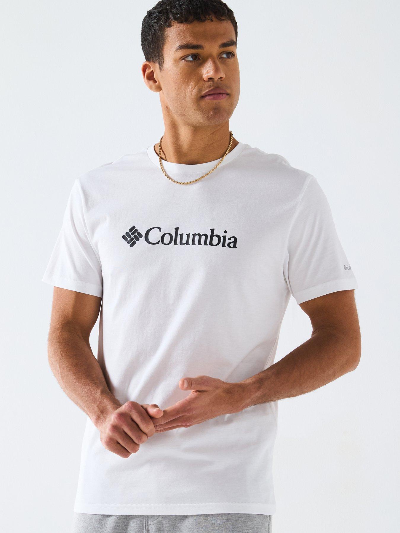Columbia Men's CSC Basic Logo Short Sleeve Tee - White
