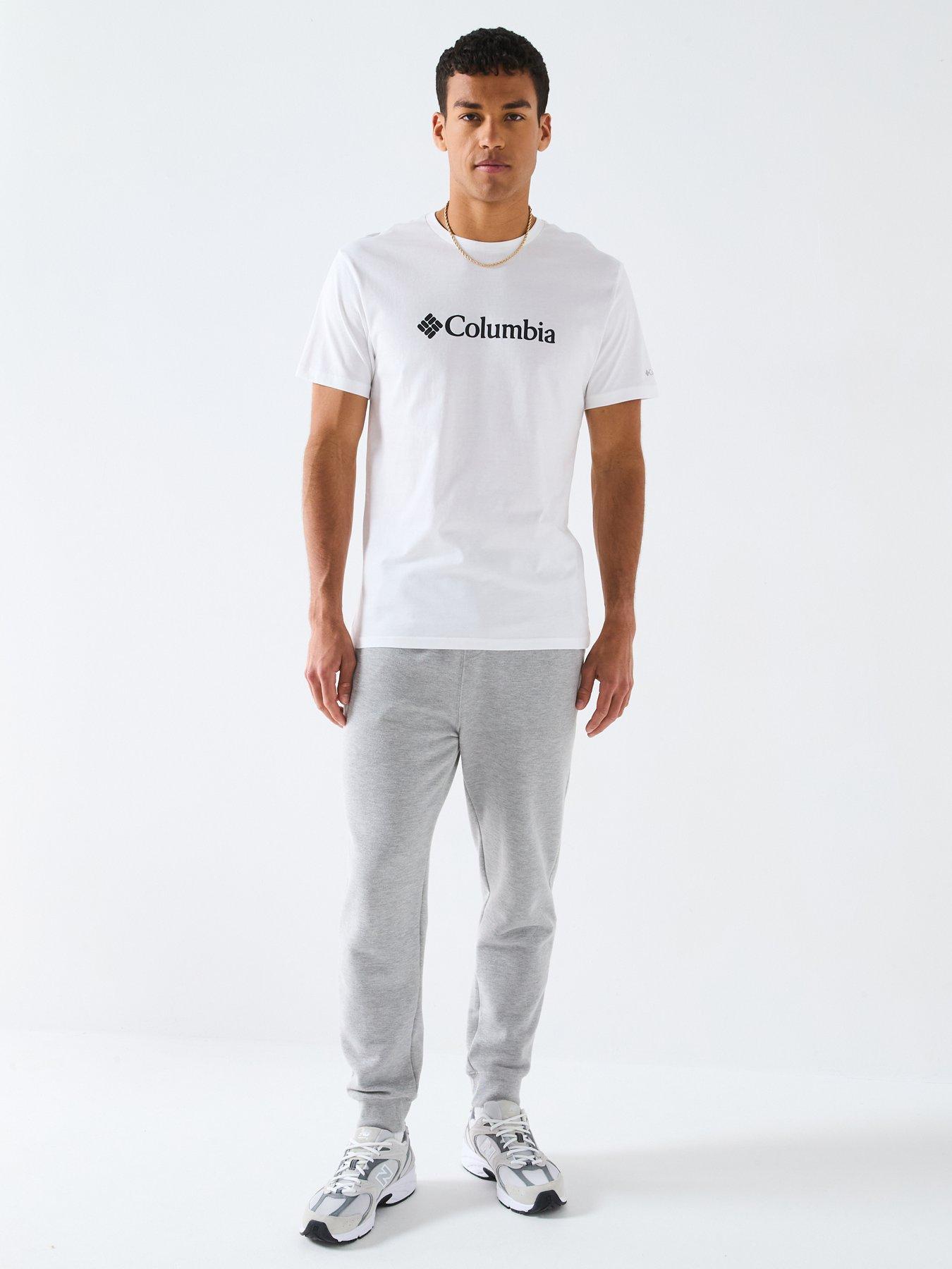 Image 3 of 6 of Columbia Men's CSC Basic Logo Short Sleeve Tee - White