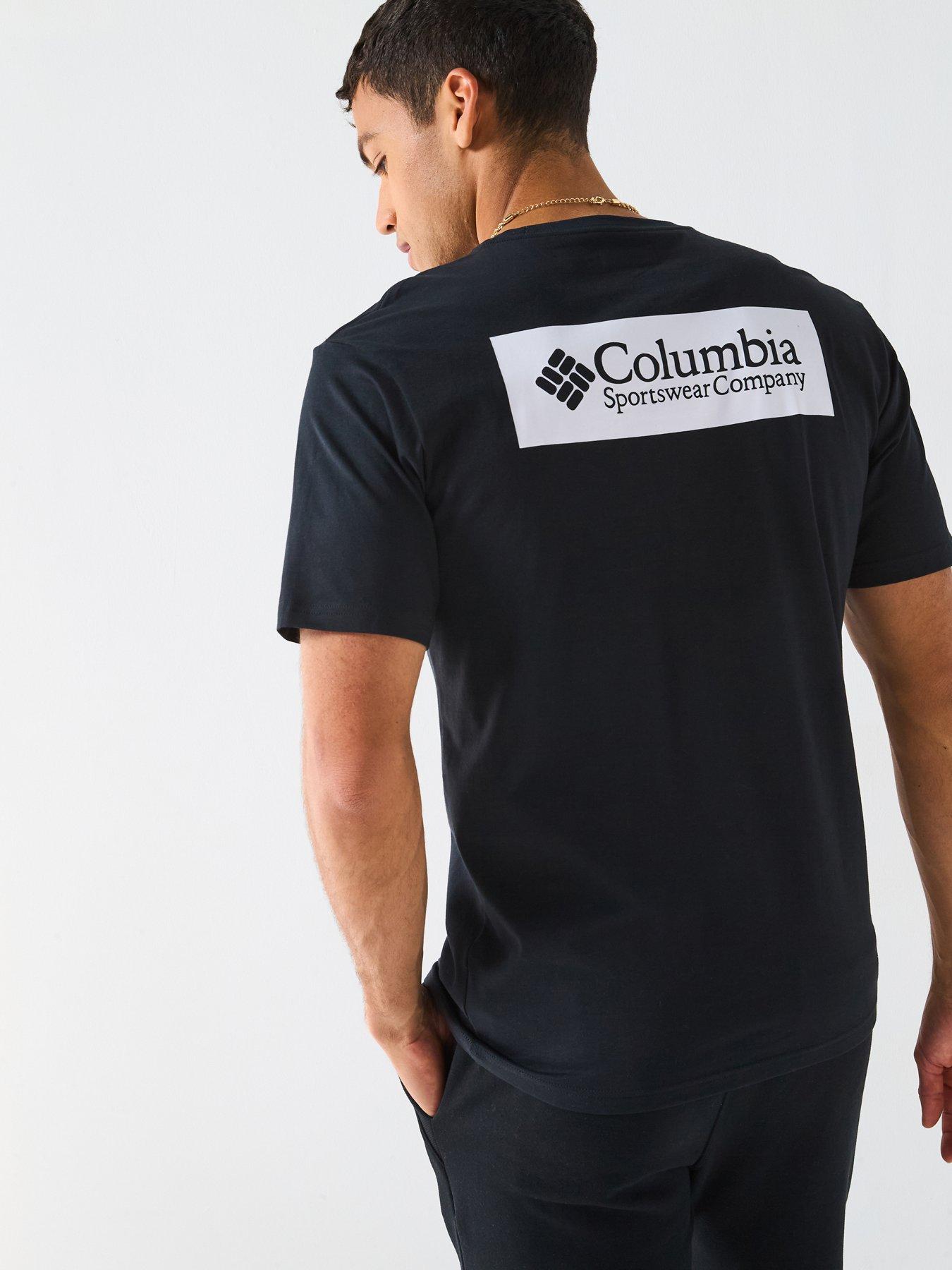 Columbia Men's North Cascades Short Sleeve T-Shirt - Black