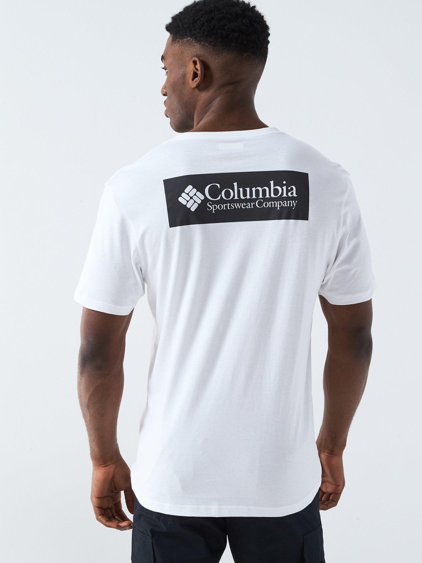 Columbia Men's North Cascades Short Sleeve T-Shirt - White