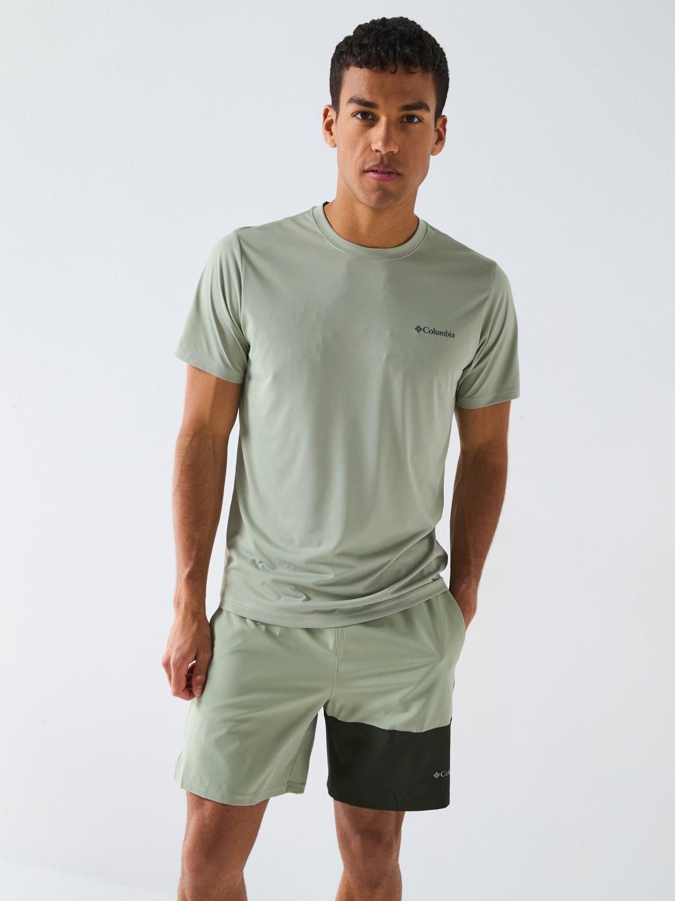 Columbia Men'S Hike Technical T-Shirt - Green