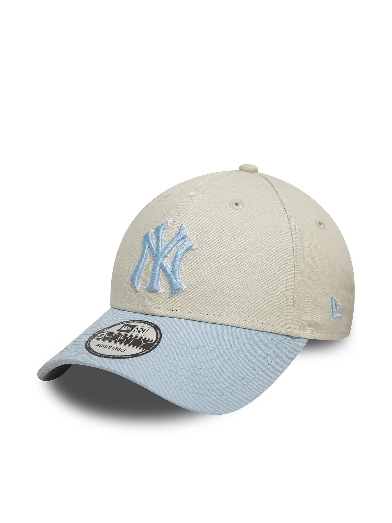 undefined Womens Patch 9Forty Cap - Beige/Light Blue