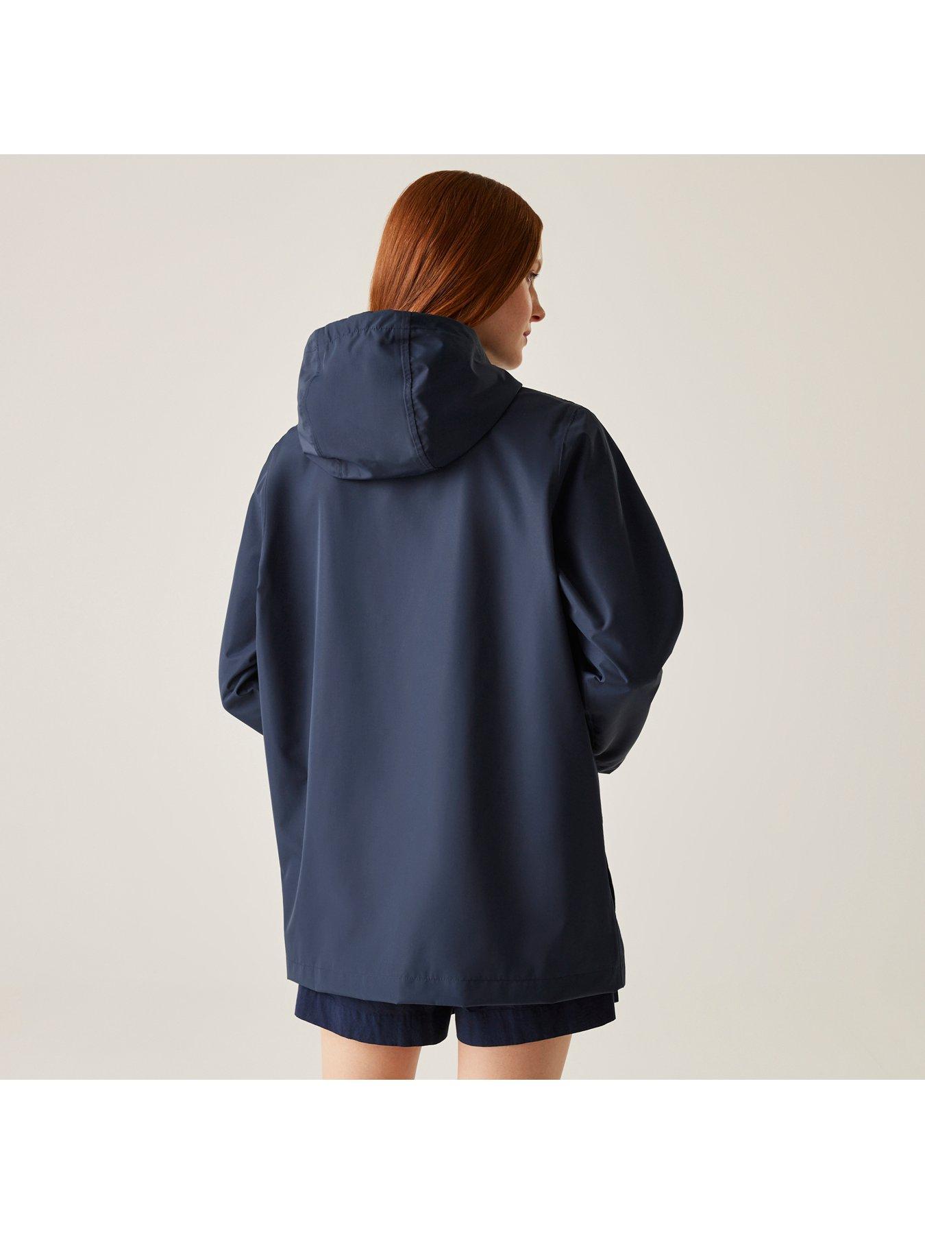Image 2 of 6 of Regatta Womens Orla Swing Iii Waterproof Shell Jacket- Navy