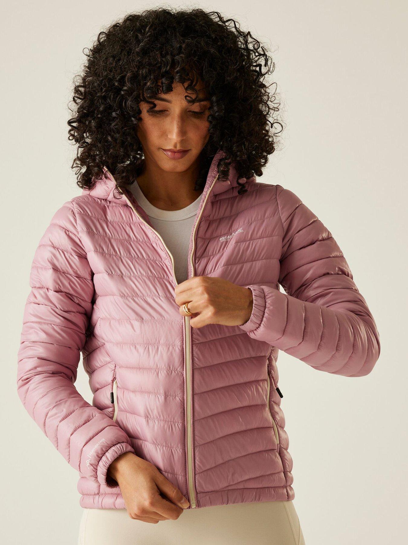 undefined Womens Hurden Baffle Jacket-pink