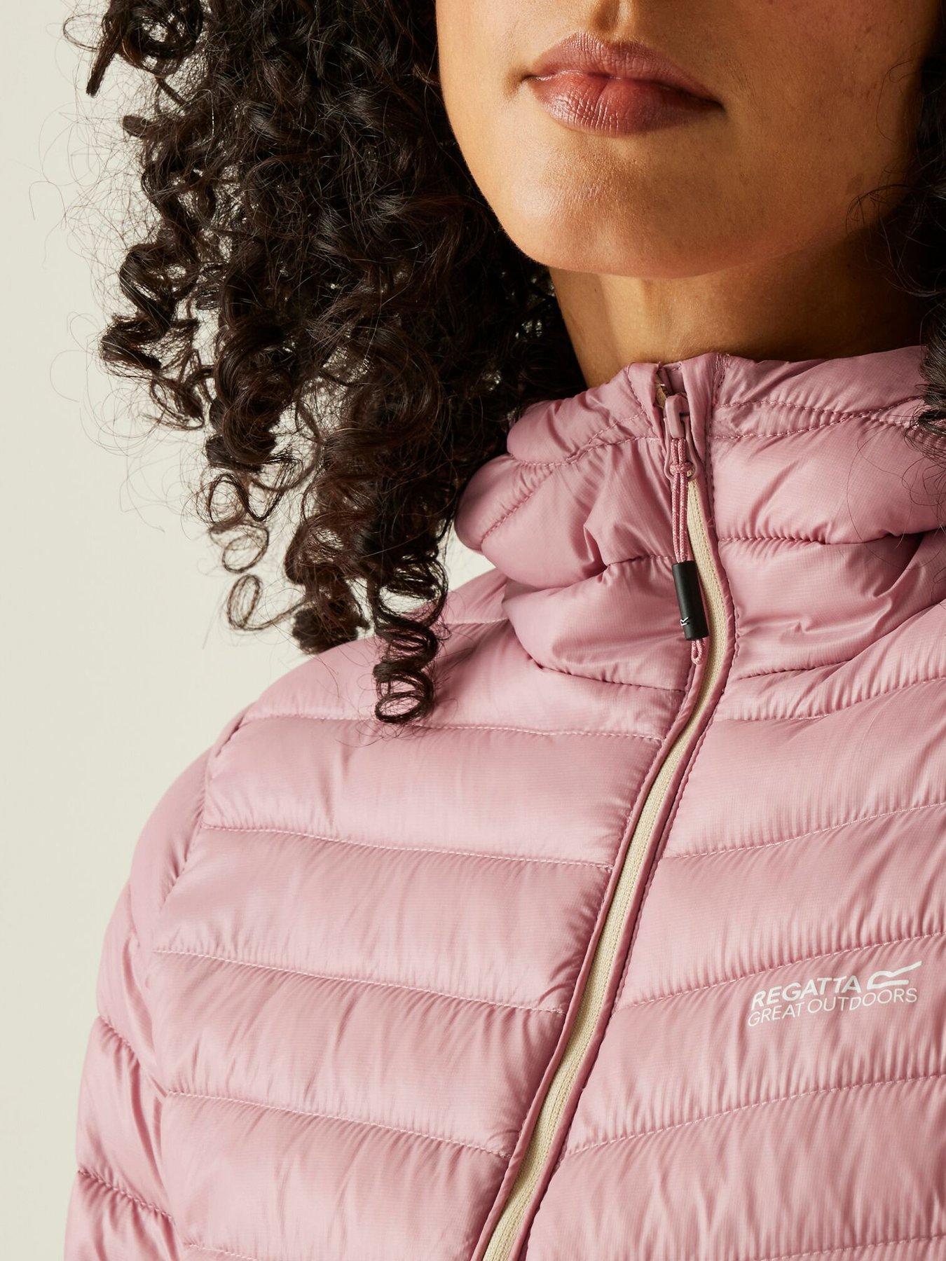 Image 4 of 6 of Regatta Womens Hurden Baffle Jacket-pink