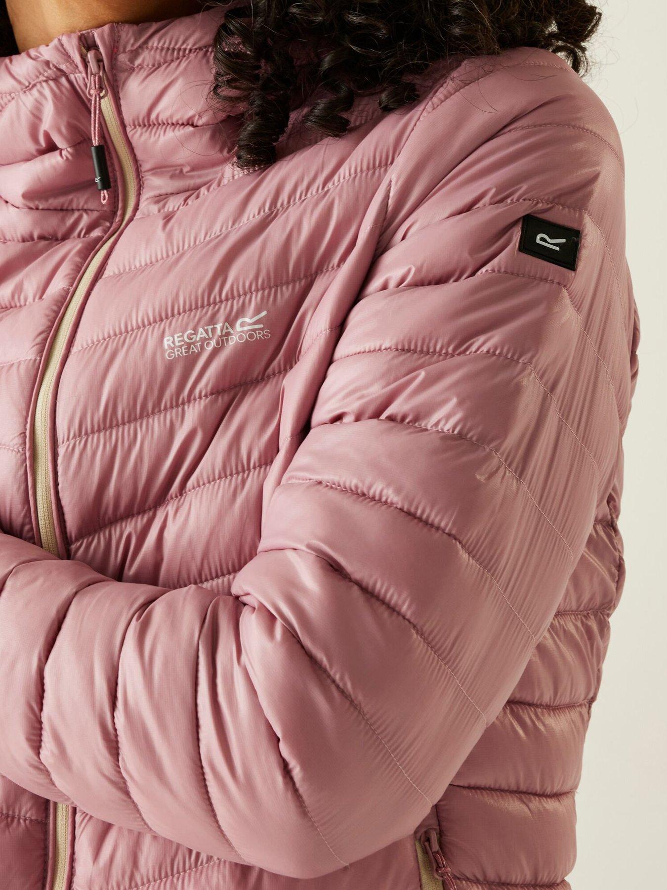 Image 5 of 6 of Regatta Womens Hurden Baffle Jacket-pink