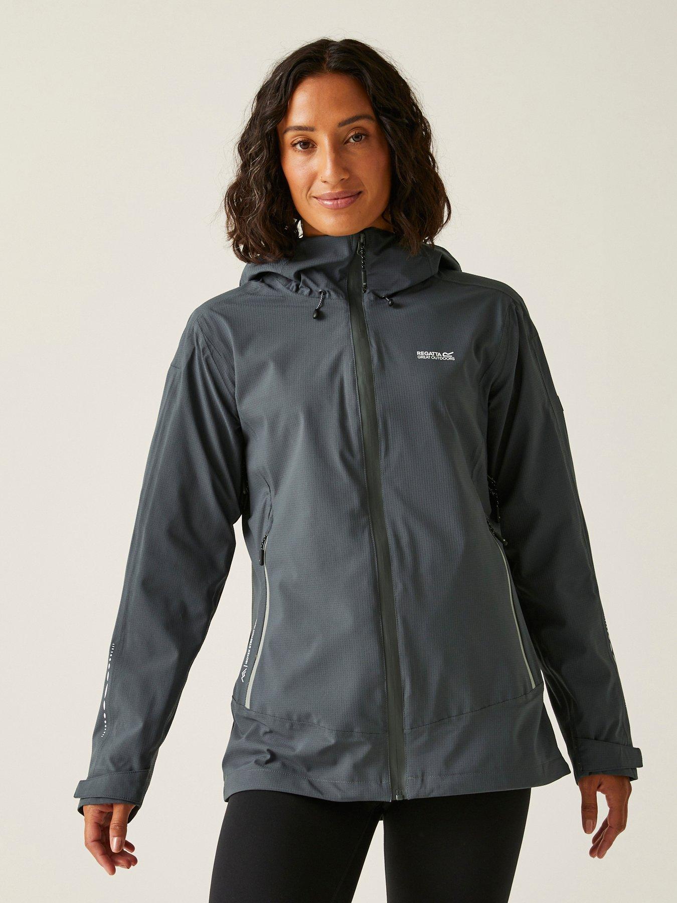 Regatta Women'S Okara Waterproof Shell Jacket - Grey