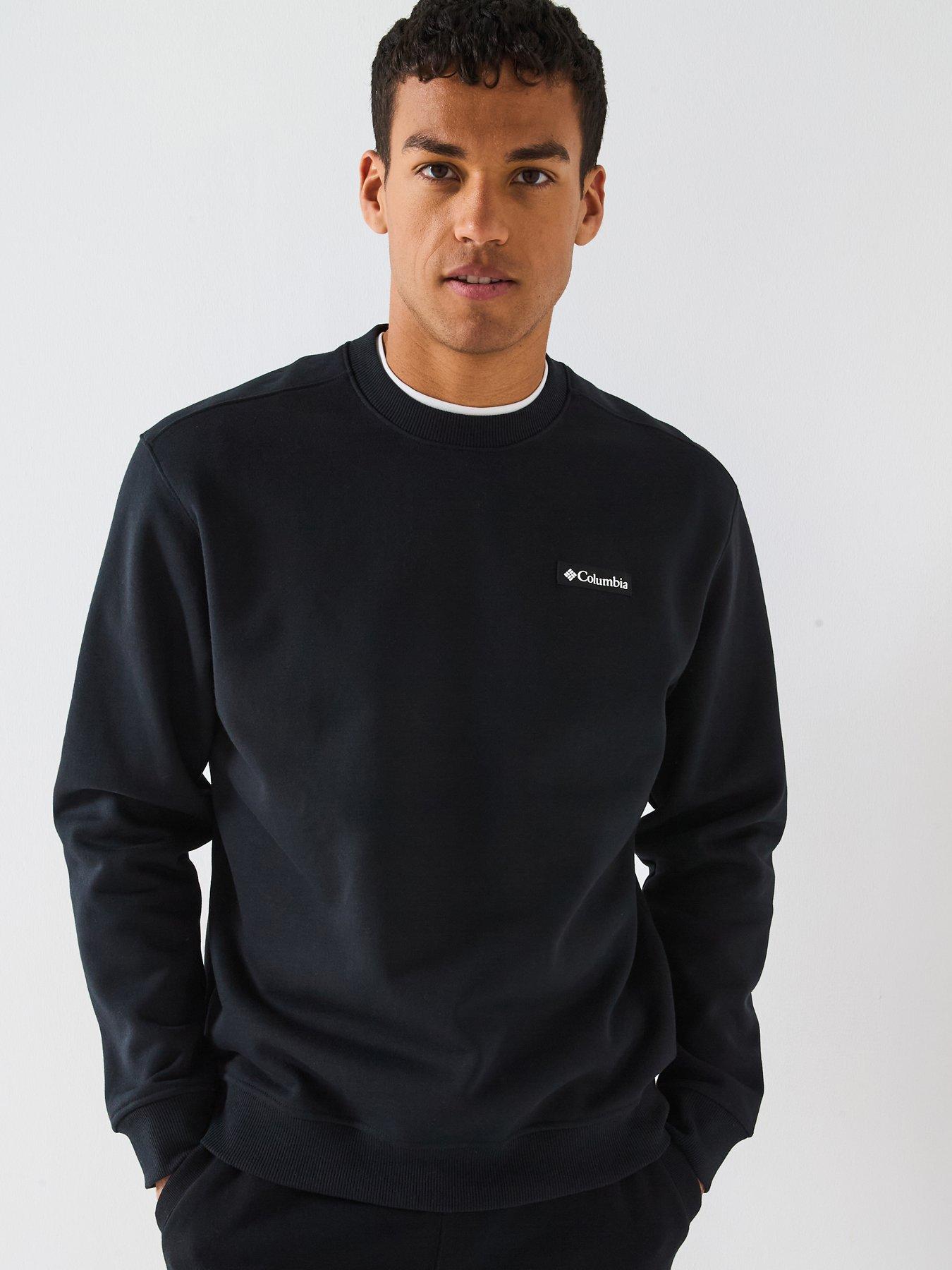 Columbia Men'S Meridian Creek Crew Neck Sweatshirt - Black