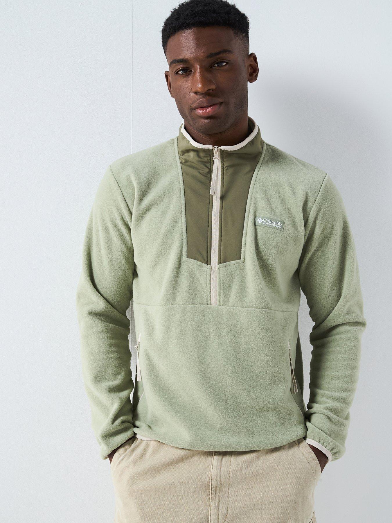 undefined Men's Sequoia Grove Half Zip Fleece - Green