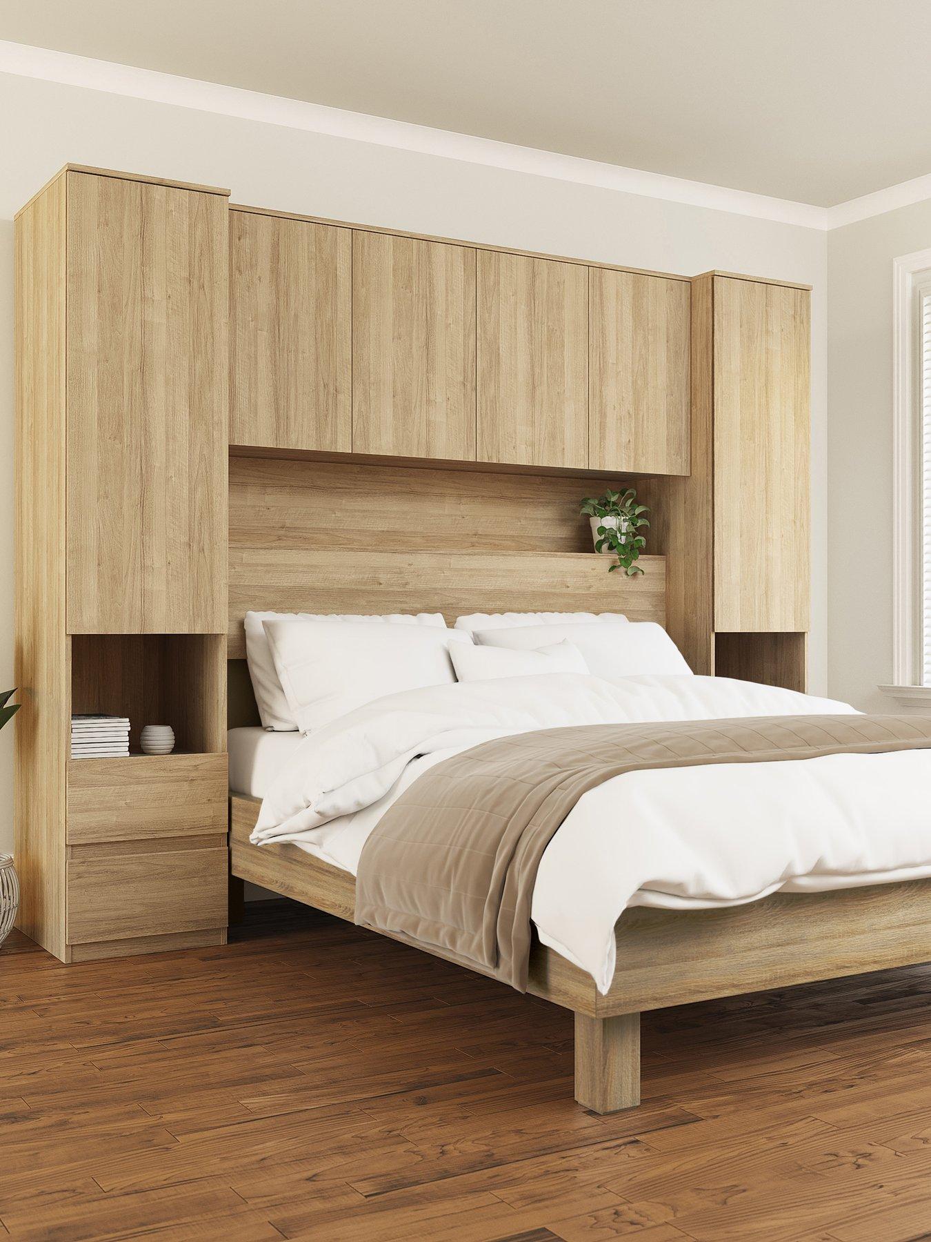 Image 1 of 5 of Very Home Lisson Overbed Unit - New Oak&nbsp;- FSC&reg; Certified