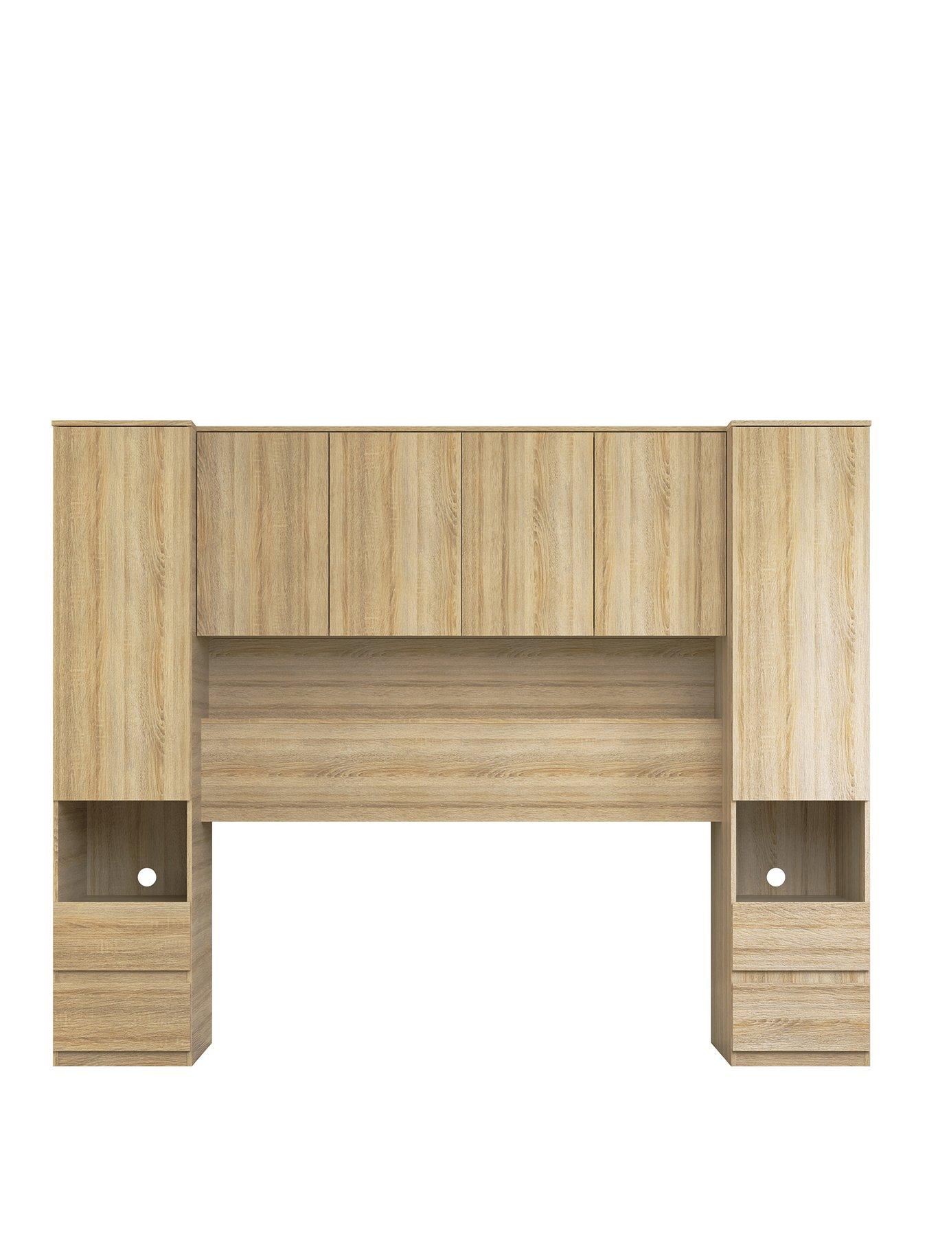 Image 2 of 5 of Very Home Lisson Overbed Unit - New Oak&nbsp;- FSC&reg; Certified