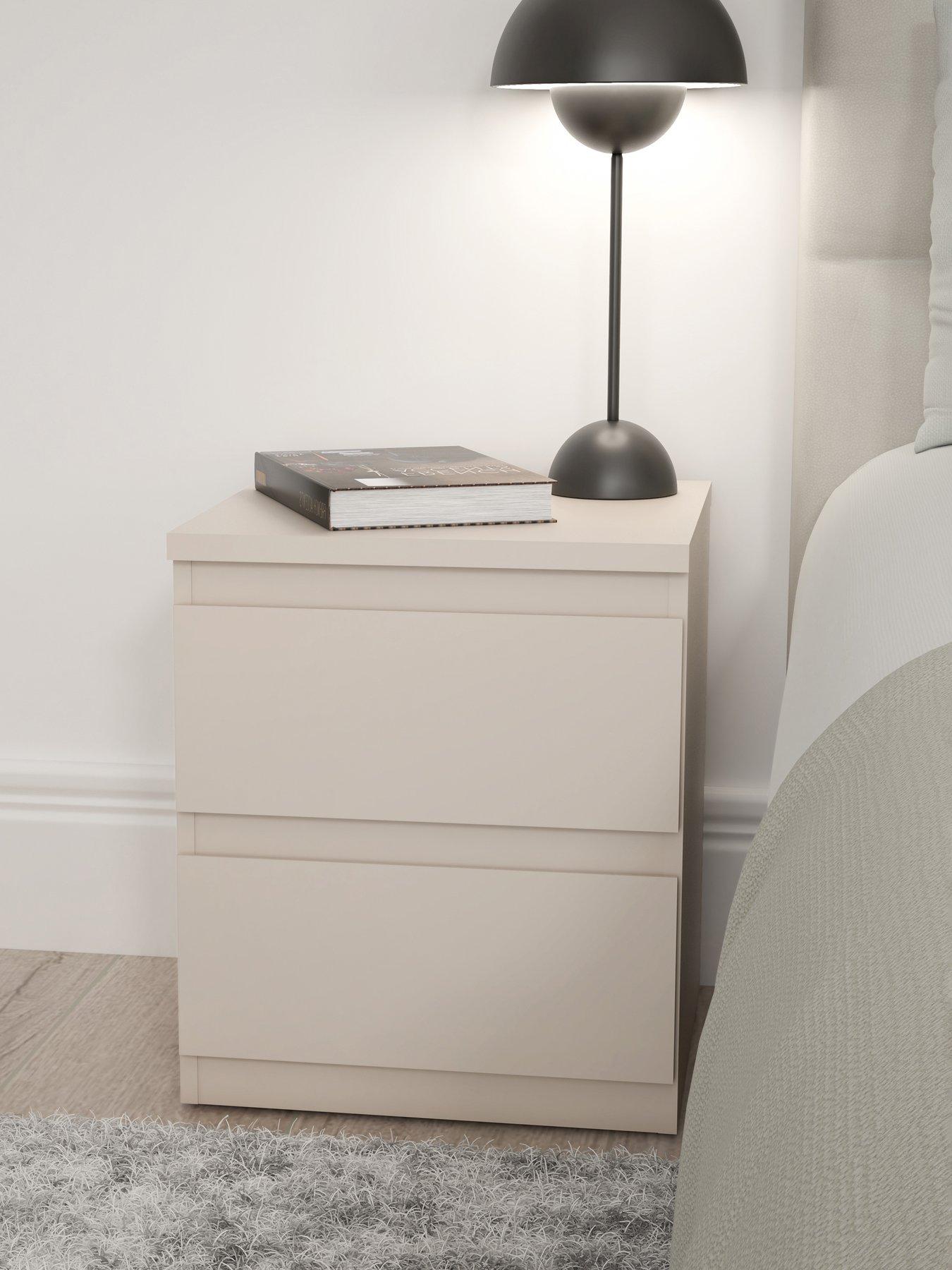 Product photograph of Very Home Lisson 2 Drawer Bedside Fsc Certified from very.co.uk