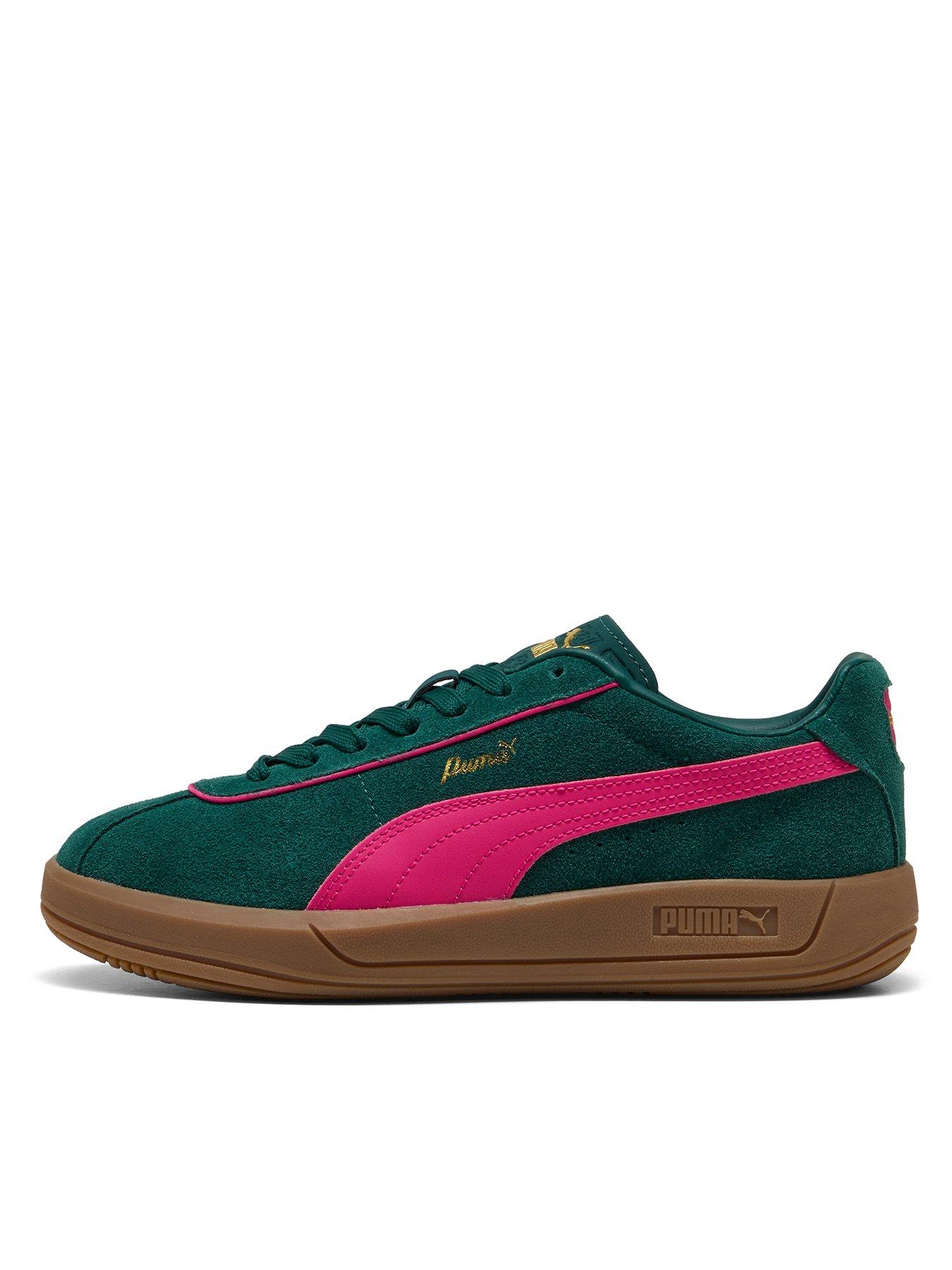 undefined Women's Club Klassika SD Trainers- Forest Green