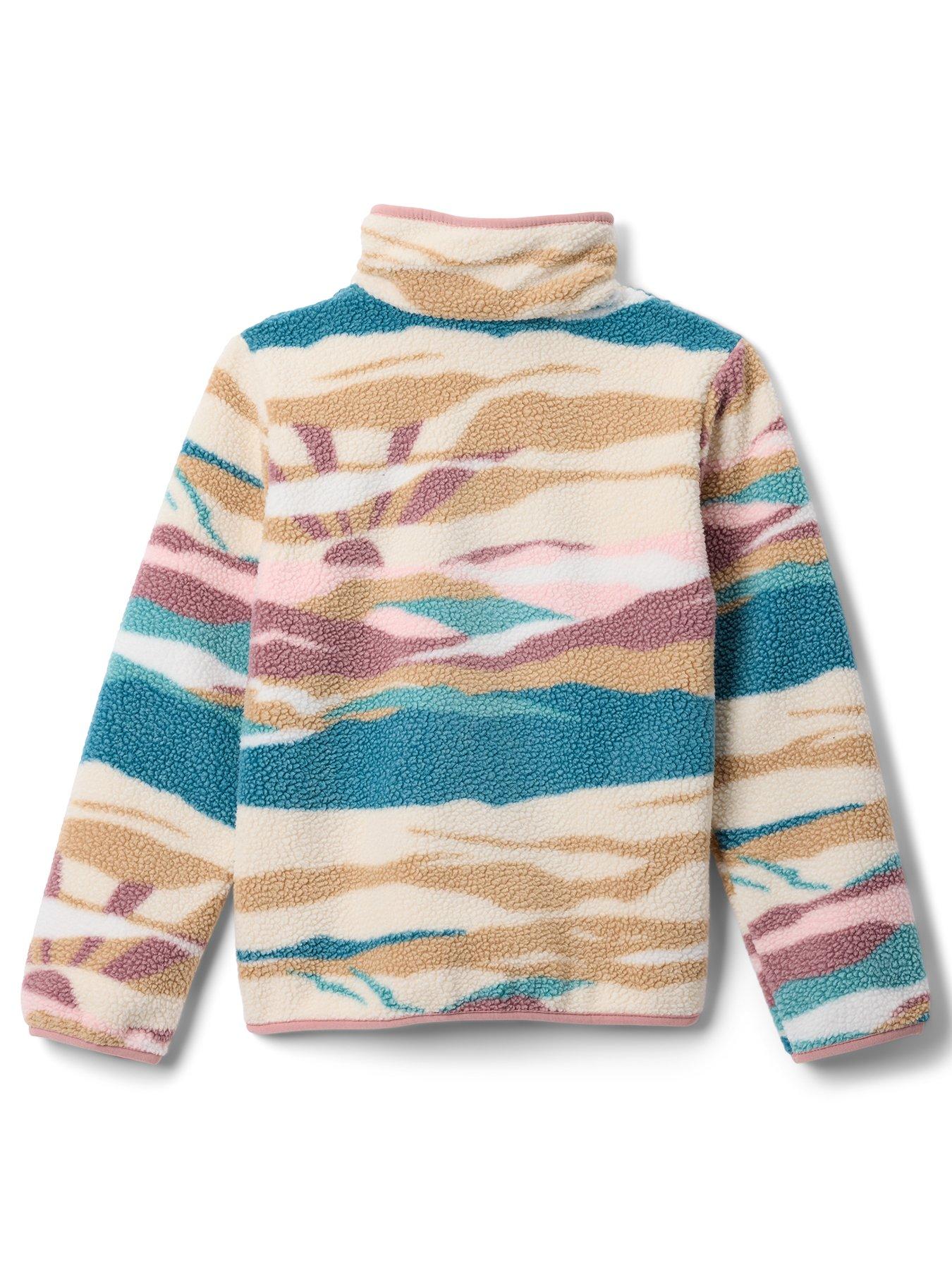 Image 2 of 2 of Columbia Kids Unisex Helvetia 2 Printed Half Snap Fleece - Print - Blue