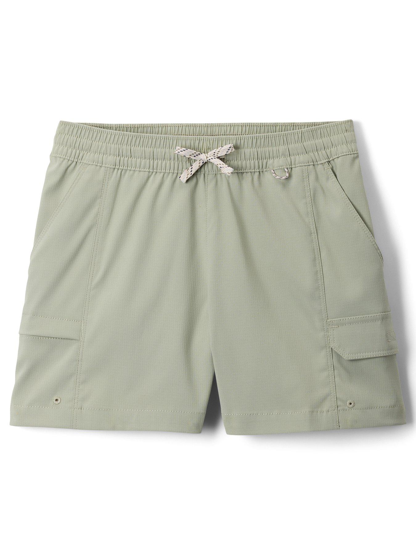 undefined Girls Tech Trail Utility Short - Green