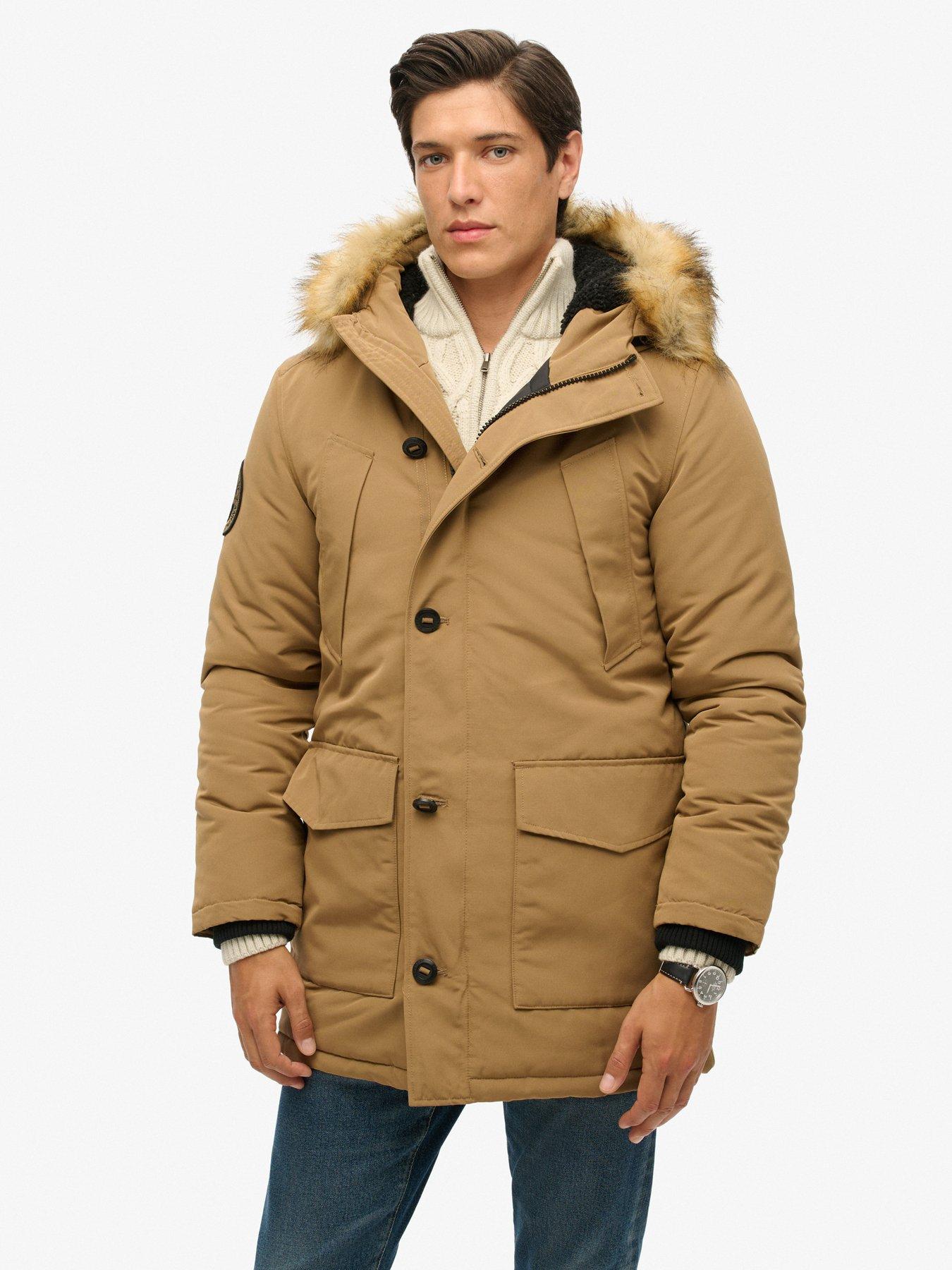 Superdry warm coat clearance