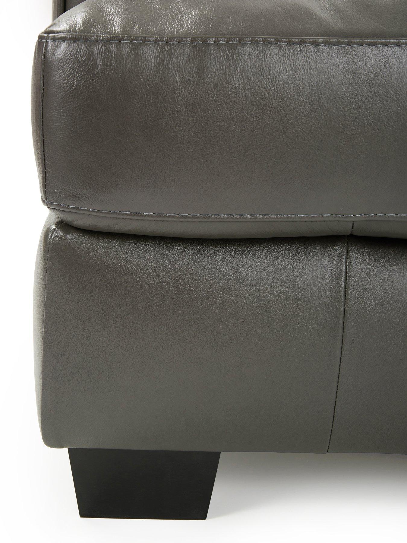 Image 6 of 7 of The Very Collection Astoria Italian Leather 3 Seater Sofa - FSC&reg; Certified