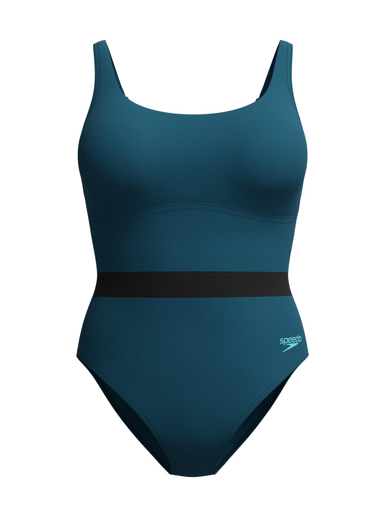 undefined Womens Shaping Luniaglow 1 Piece - Dark Teal