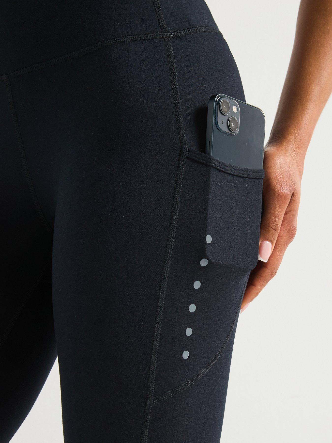 Image 6 of 6 of Ronhill Women's Running Core Capri - Black