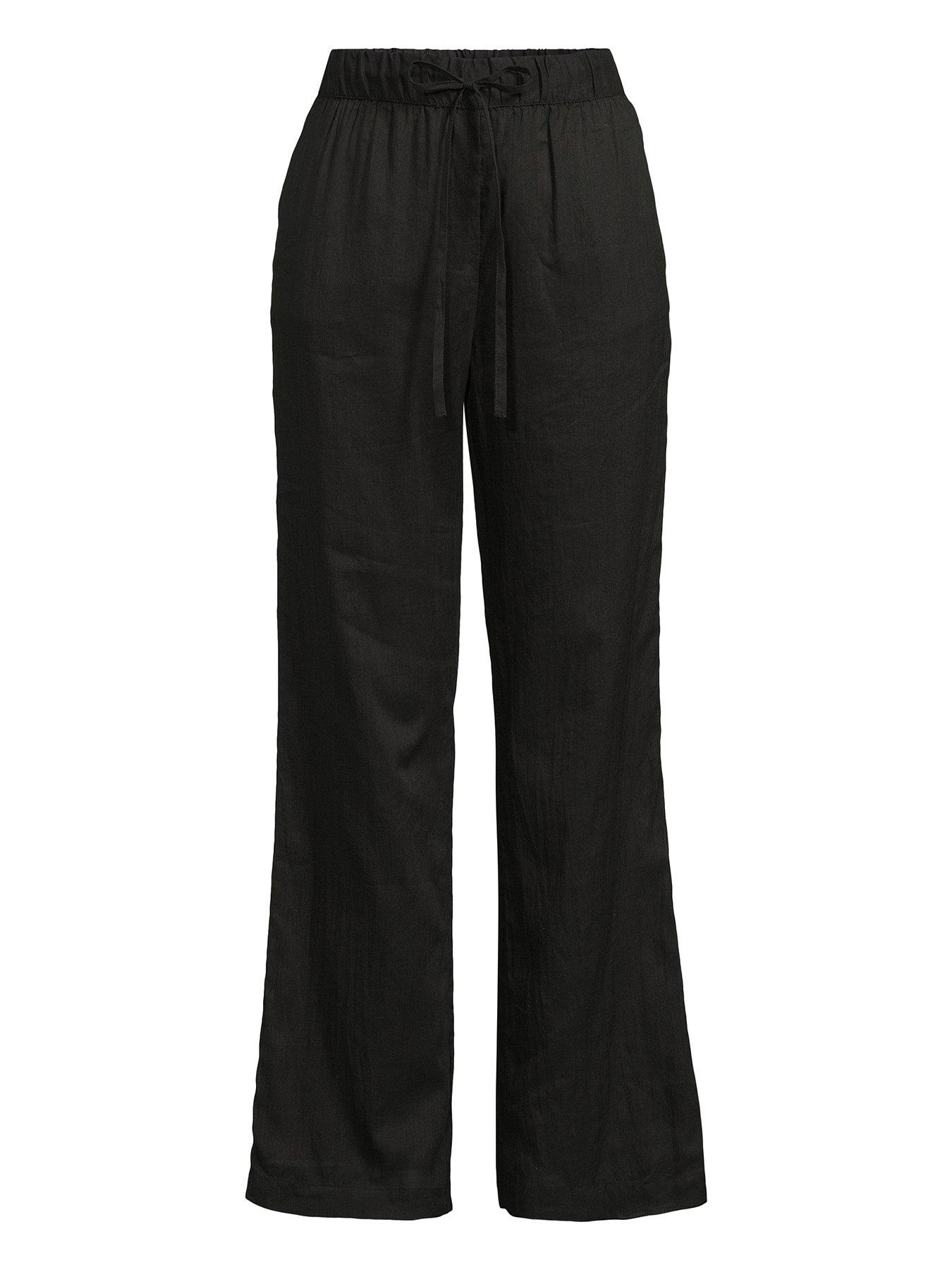 Image 5 of 5 of Michelle Keegan Rami Trousers Co-Ord - Black&nbsp;