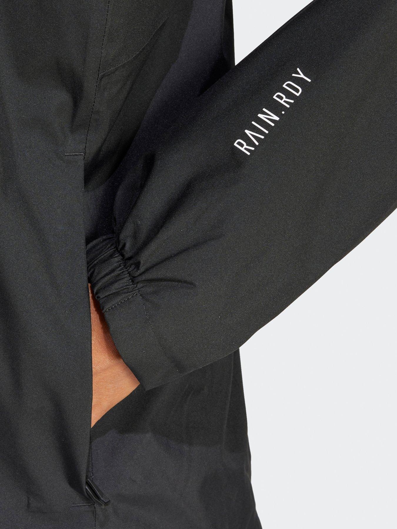 Image 5 of 5 of adidas Terrex Womens Mountain 2L Rain Jacket - Black