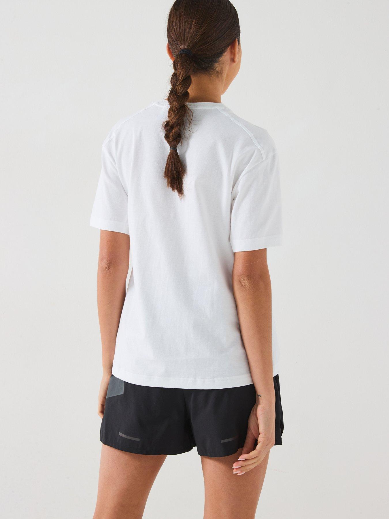 Image 2 of 6 of adidas Terrex Women's Logo Tee - White