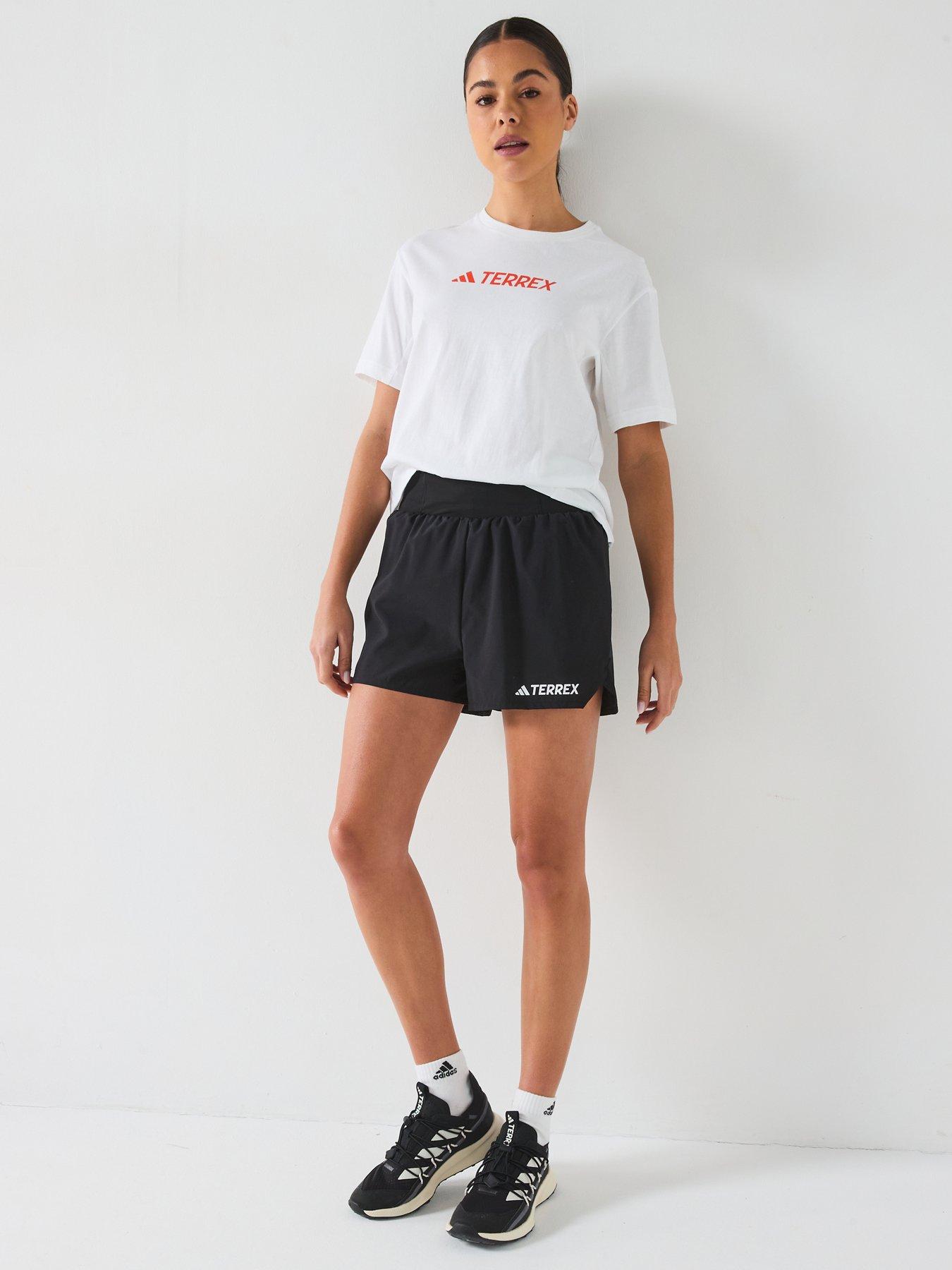 Image 3 of 6 of adidas Terrex Women's Logo Tee - White