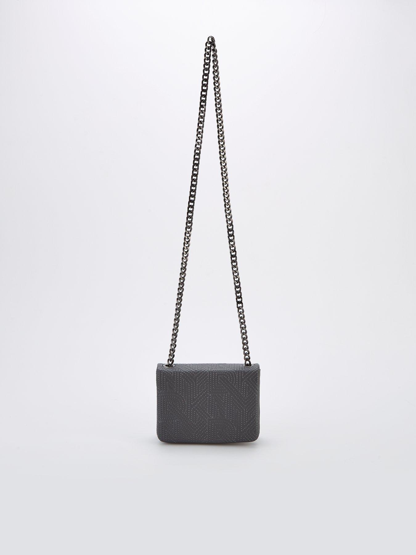 undefined Desiree Flap Crossbody Bag - Dark Grey