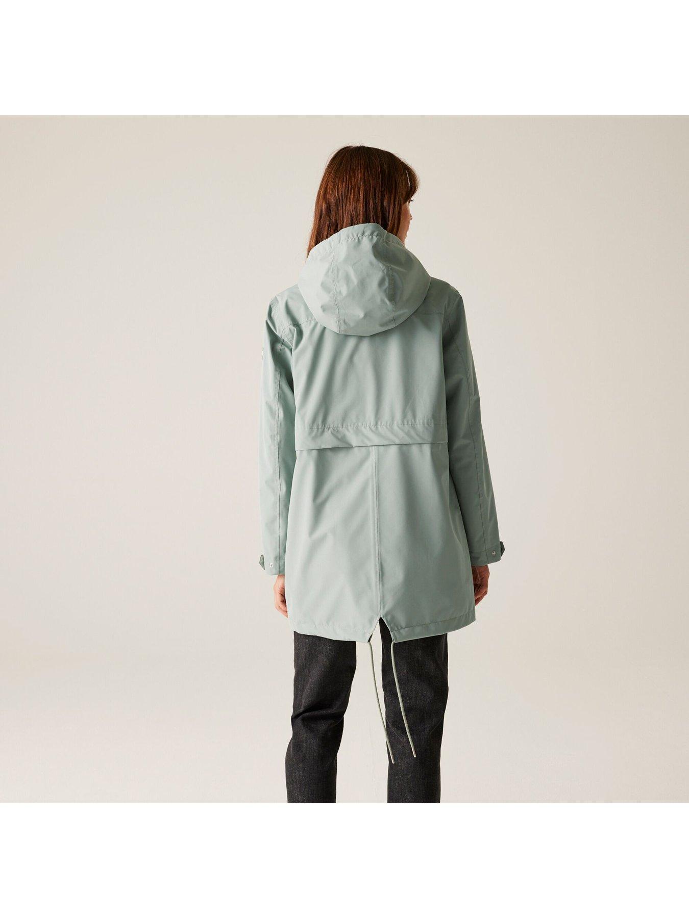 Image 2 of 6 of Regatta Womens Navaeh Waterproof Shell Jacket- Green