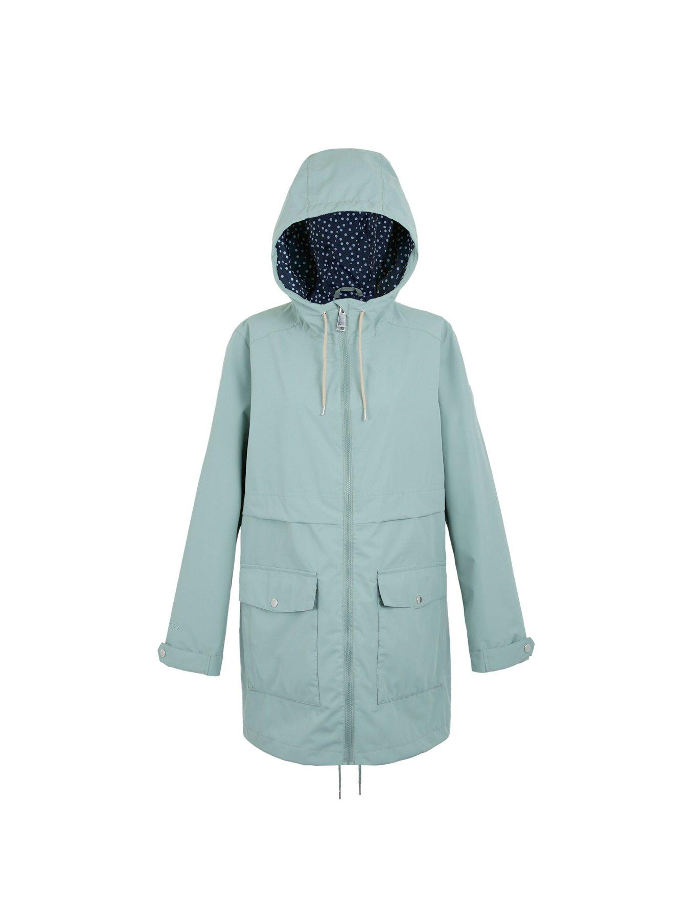 Image 5 of 6 of Regatta Womens Navaeh Waterproof Shell Jacket- Green