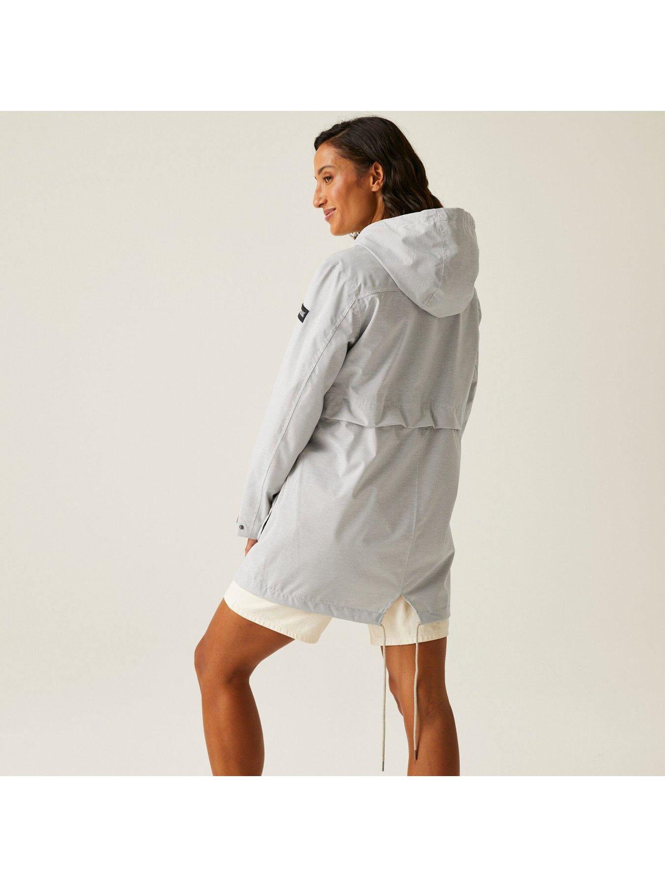 Image 2 of 6 of Regatta Womens Navaeh Waterproof Shell Jacket- Grey