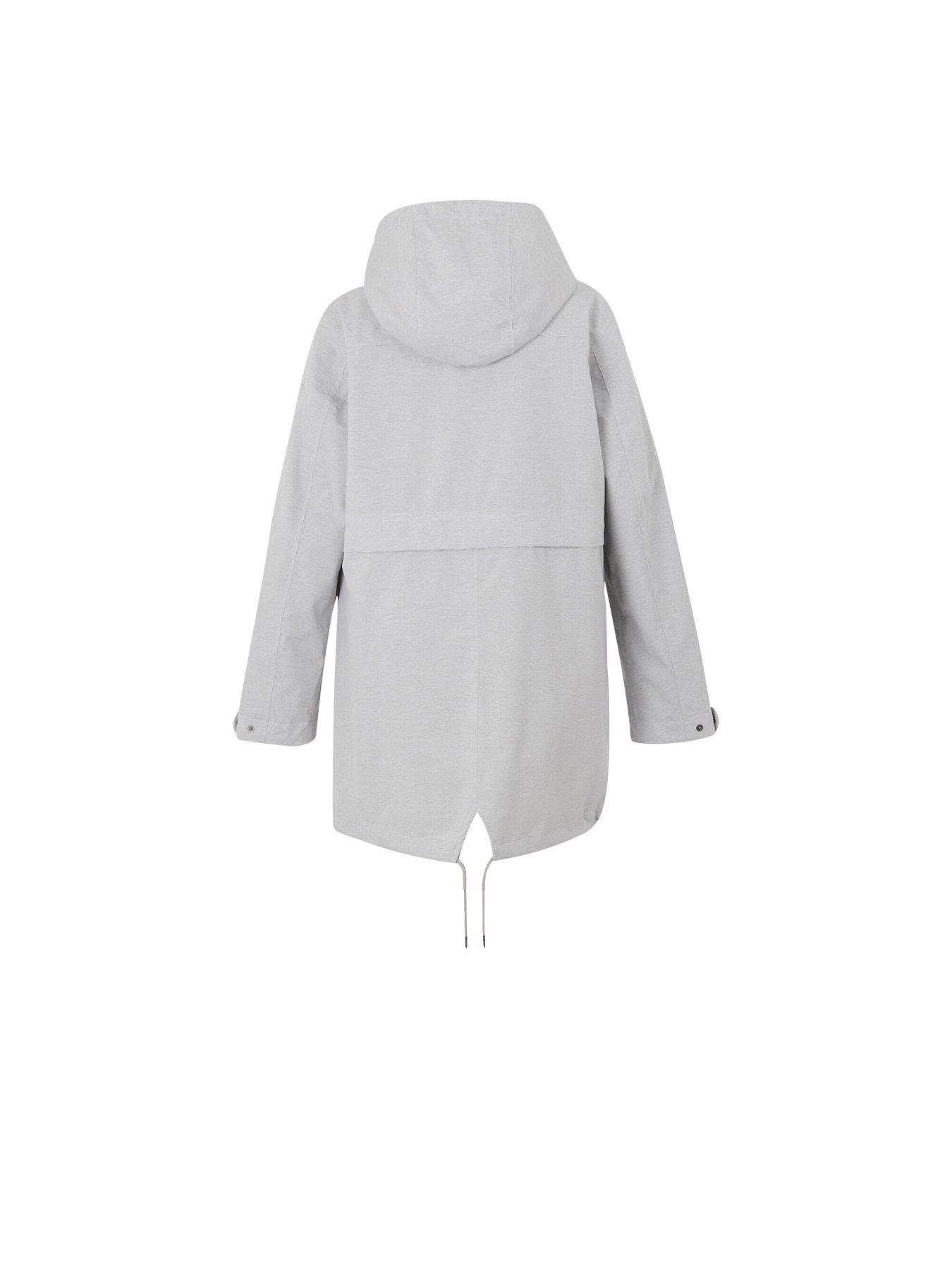 Image 6 of 6 of Regatta Womens Navaeh Waterproof Shell Jacket- Grey