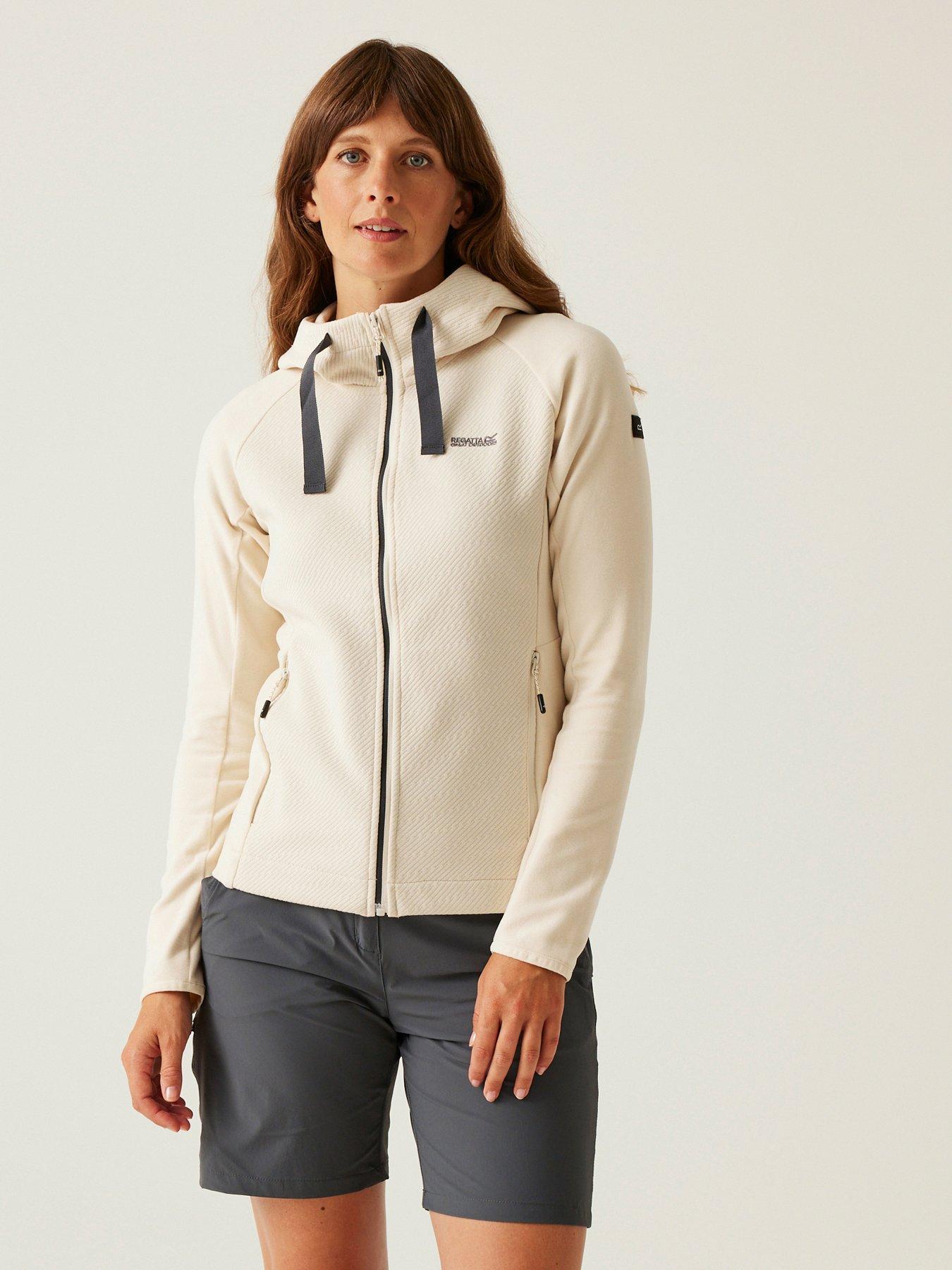 regatta-womens-vatana-full-zip-hooded-fleece--white
