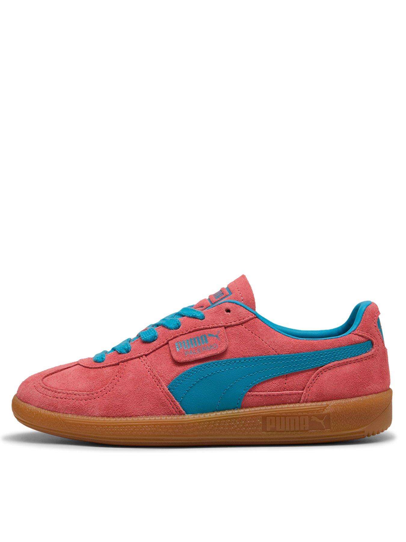 Puma Women's Palermo-Peach Trainers  - Orange