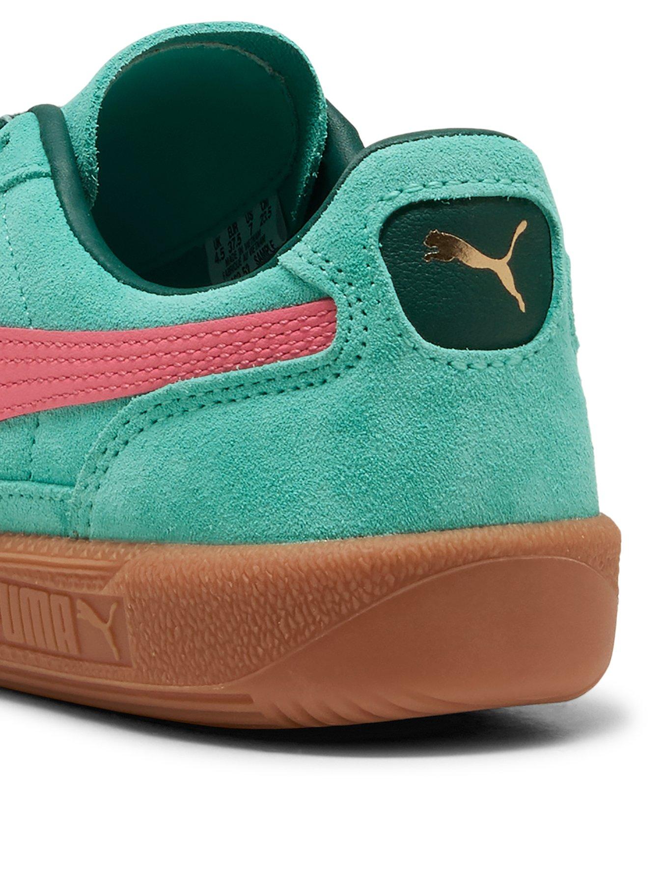 Image 3 of 6 of Puma Women's Palermo Trainers - Green