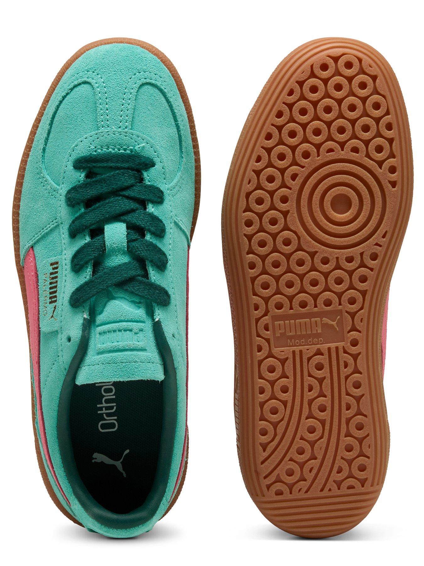 Image 5 of 6 of Puma Women's Palermo Trainers - Green
