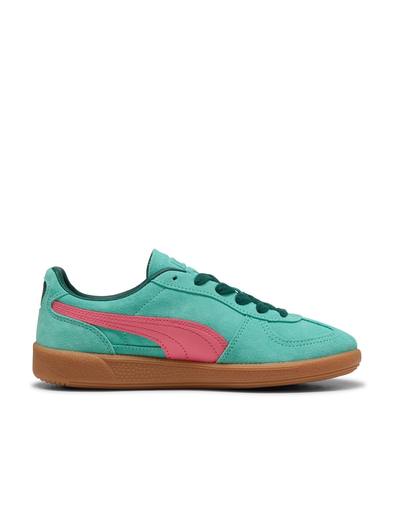 Image 6 of 6 of Puma Women's Palermo Trainers - Green