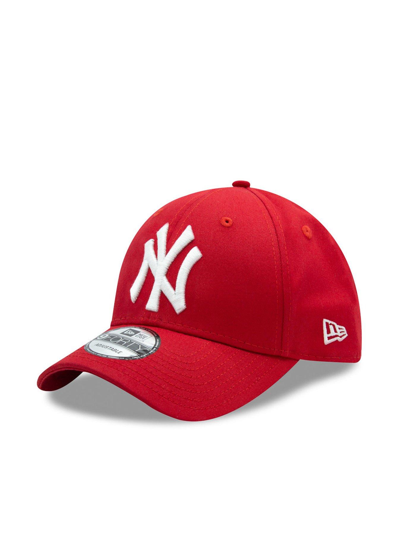 undefined Unisex League Basic 9Forty Cap - Red/White