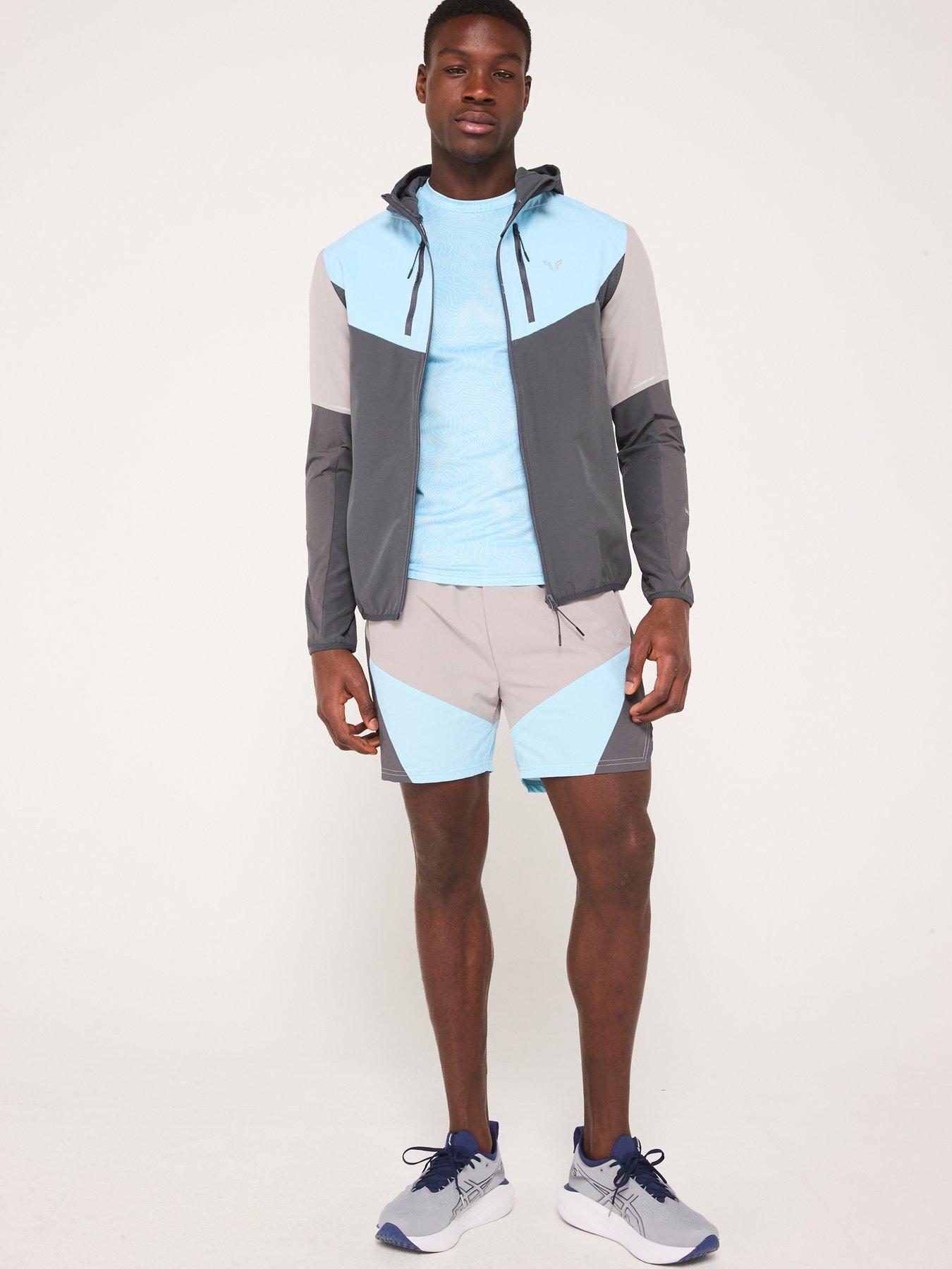 Image 3 of 6 of Okami Mens Connect Woven 7 Inch Short - Slate Grey/blue