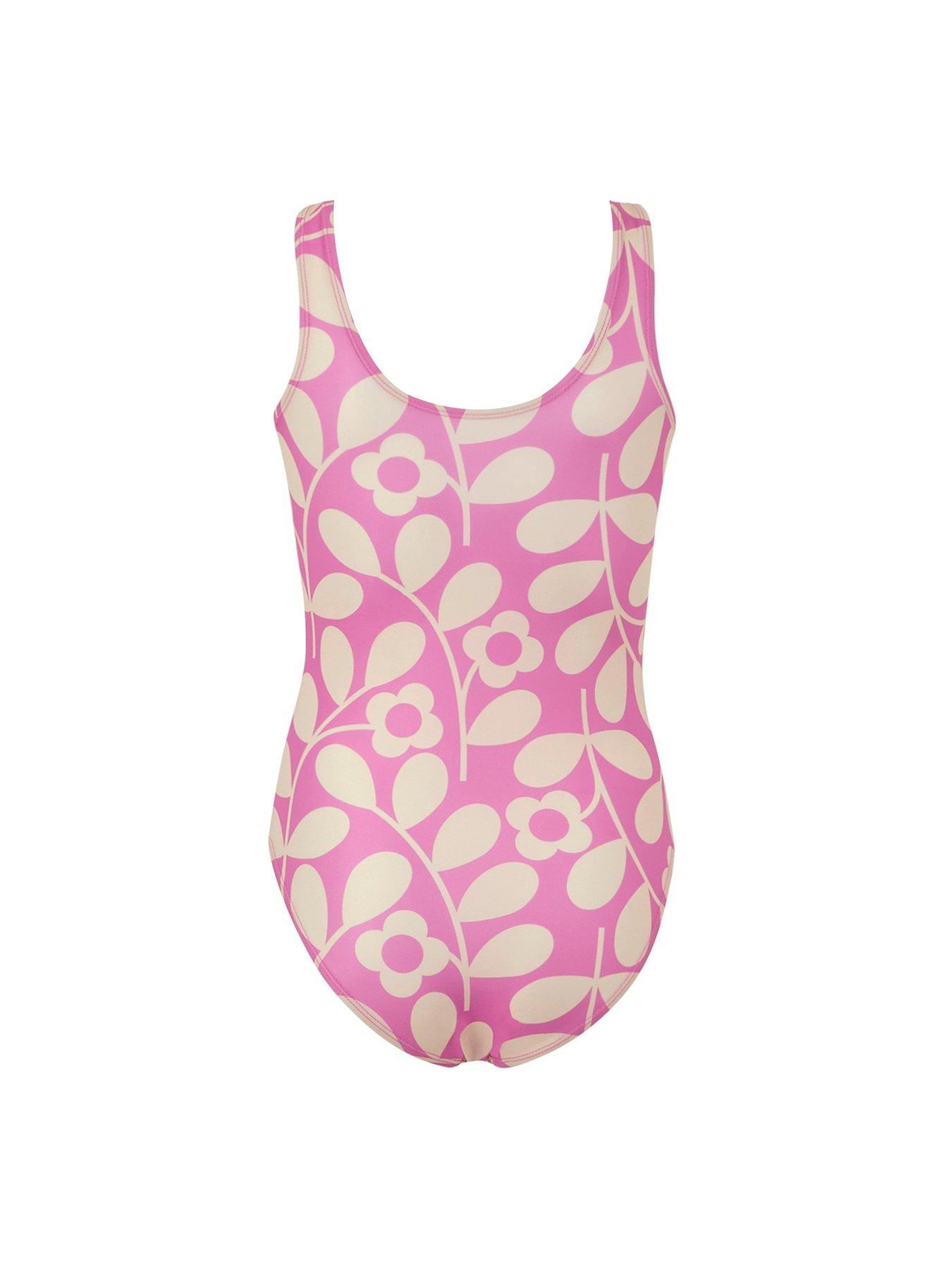 Image 6 of 6 of Regatta Orla Girls Kids Swimming Costume - Pink
