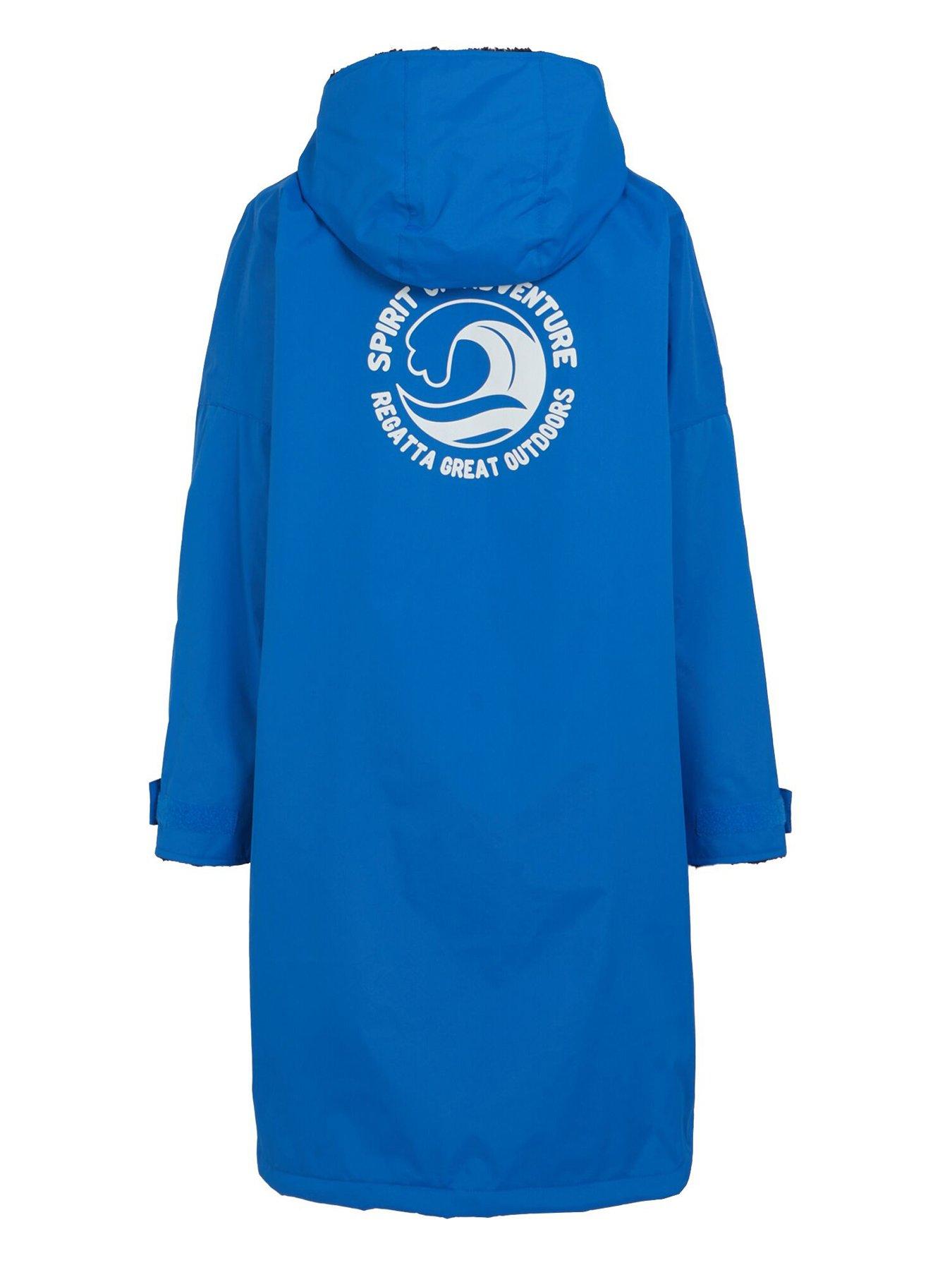 Image 6 of 6 of Regatta Junior Kids Waterproof Changing Robe - Blue