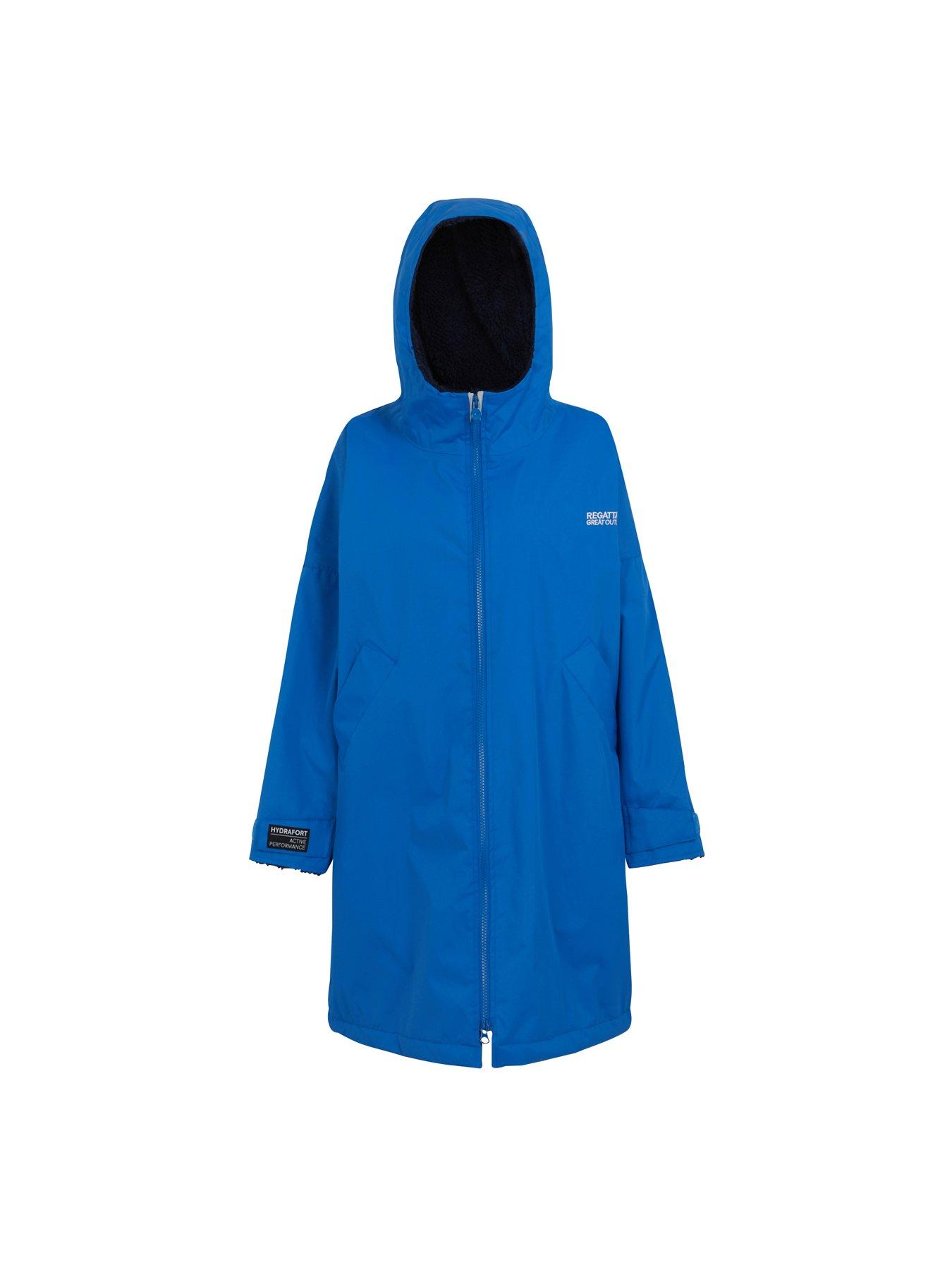 Image 7 of 7 of Regatta Junior Kids Waterproof Changing Robe - Blue