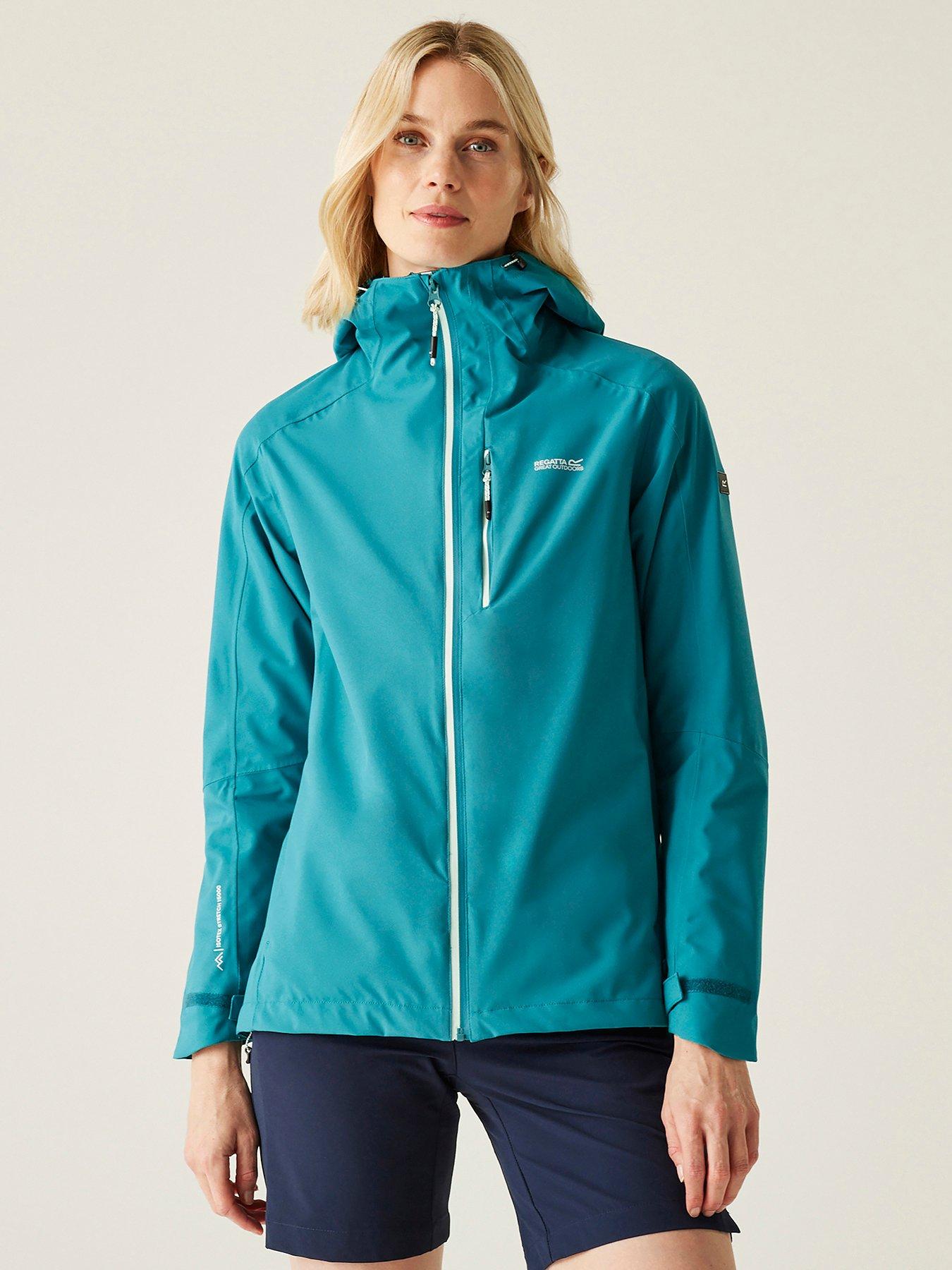 Regatta Womens Birchdale II Waterproof Shell Jacket Green Very