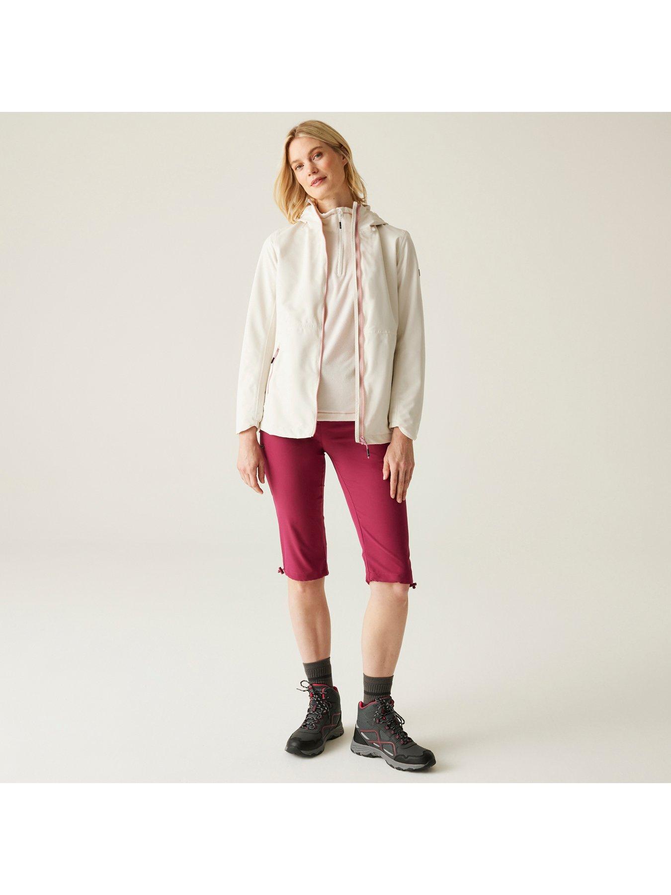 Image 3 of 7 of Regatta Womens Hamaraiv Waterproof Shell Jacket - White