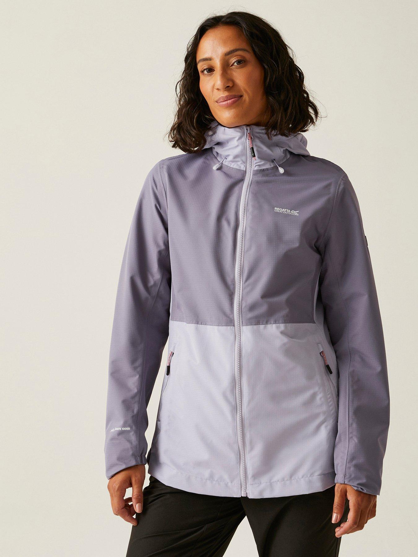 Regatta Womens Hamaraiv Waterproof Shell Jacket - Purple