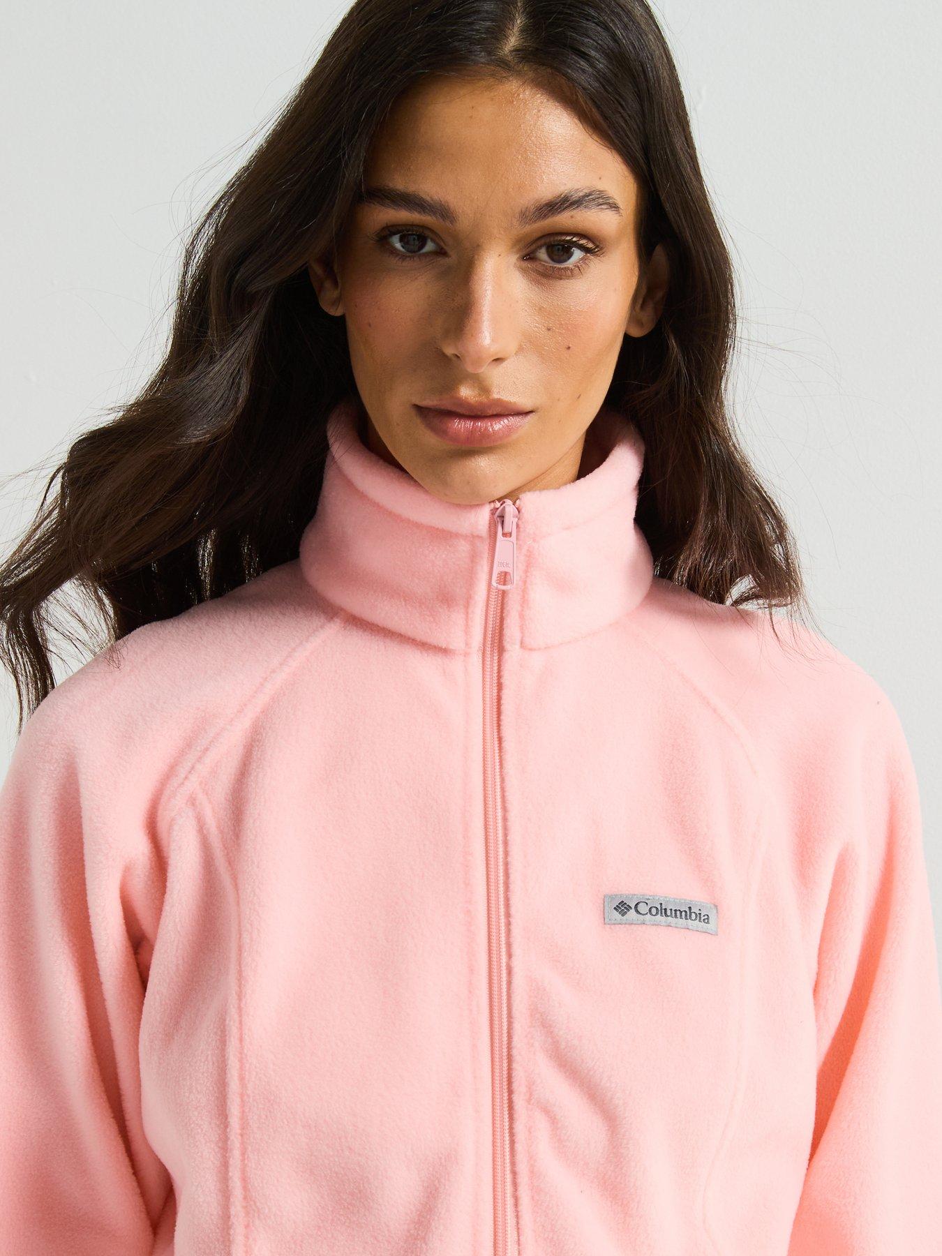 Image 4 of 6 of Columbia Women's Benton Springs Full Zip Fleece - Pink