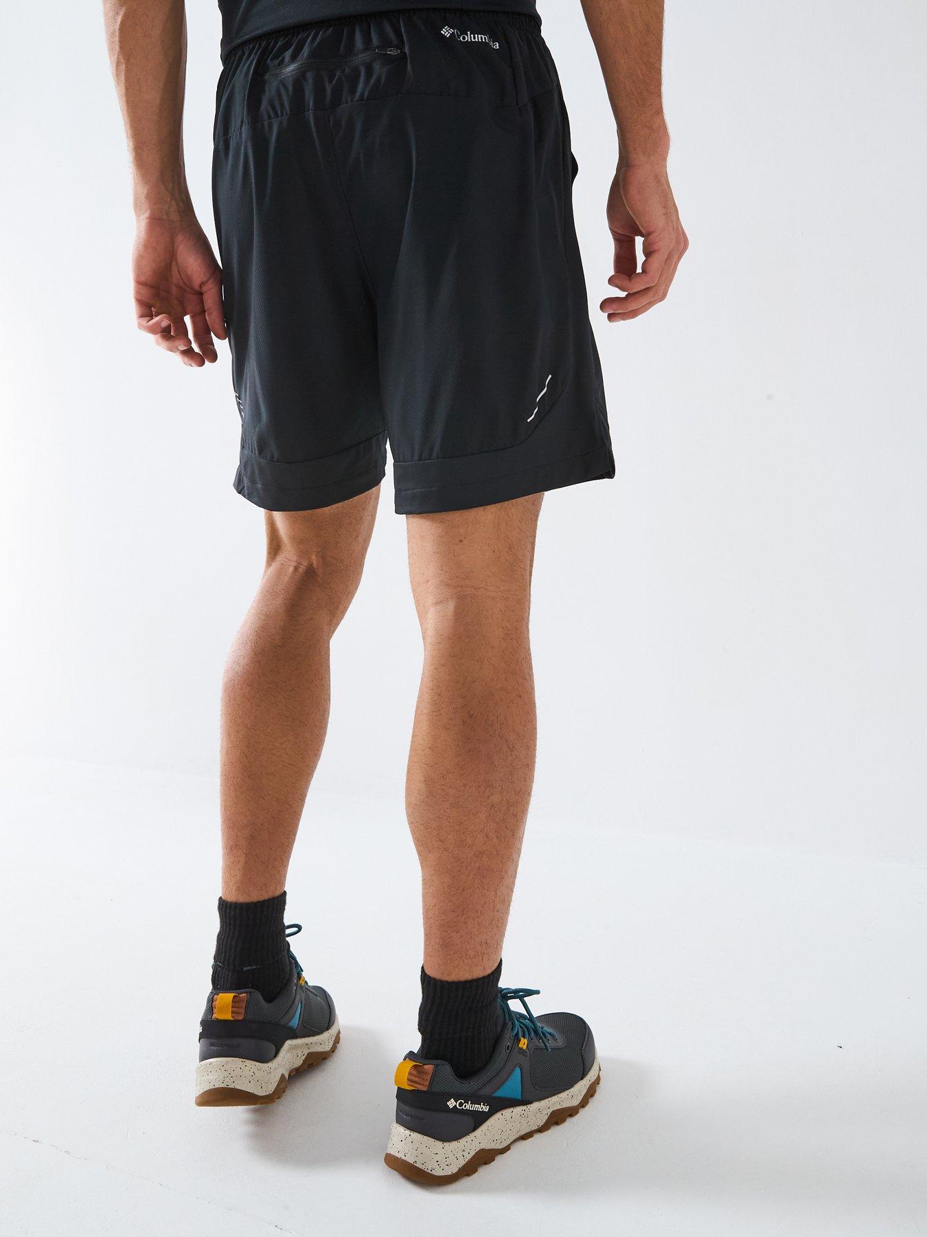 Image 2 of 6 of Columbia Men's Three Pitch Shorts - Black
