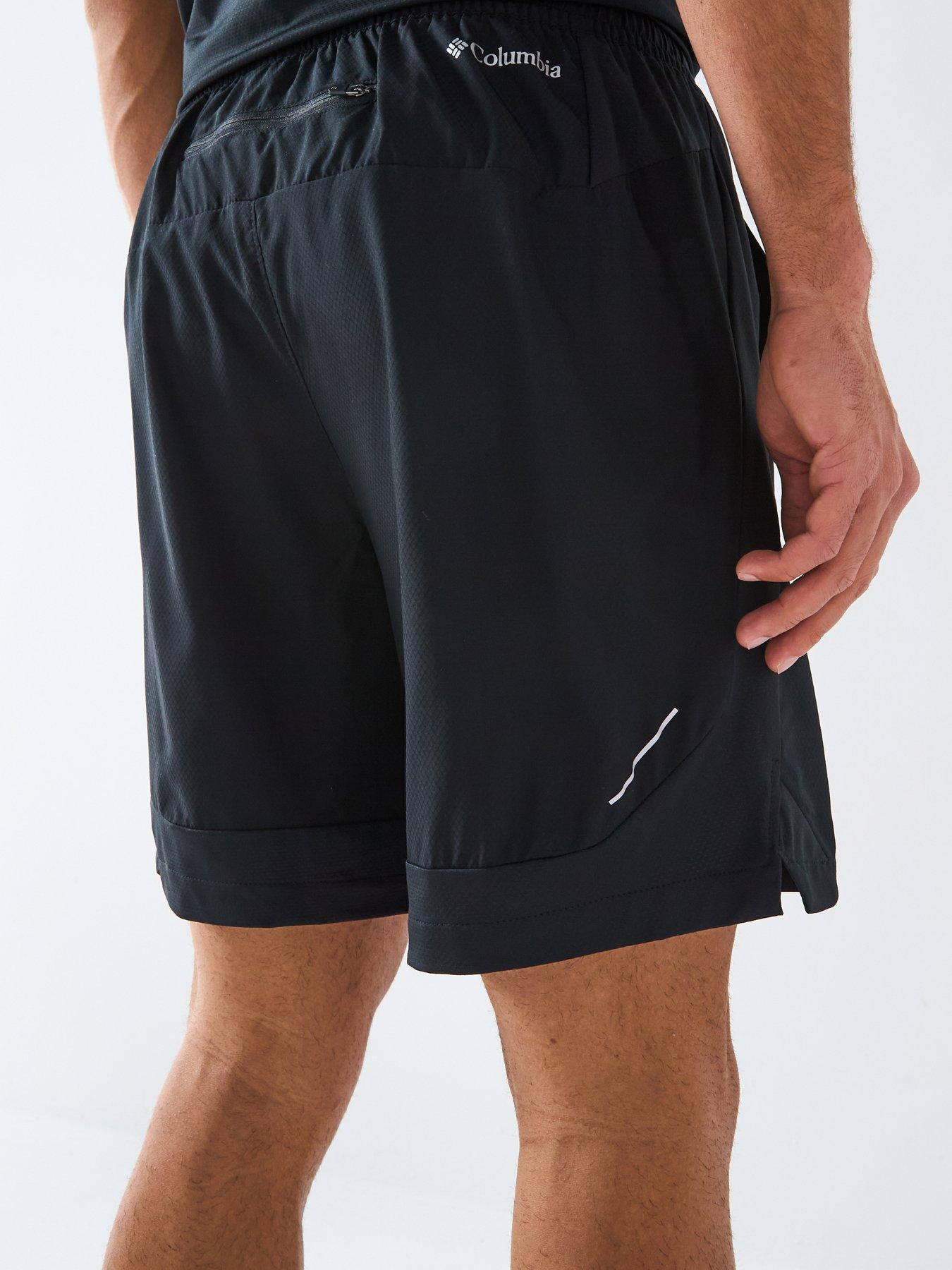 Image 4 of 6 of Columbia Men's Three Pitch Shorts - Black