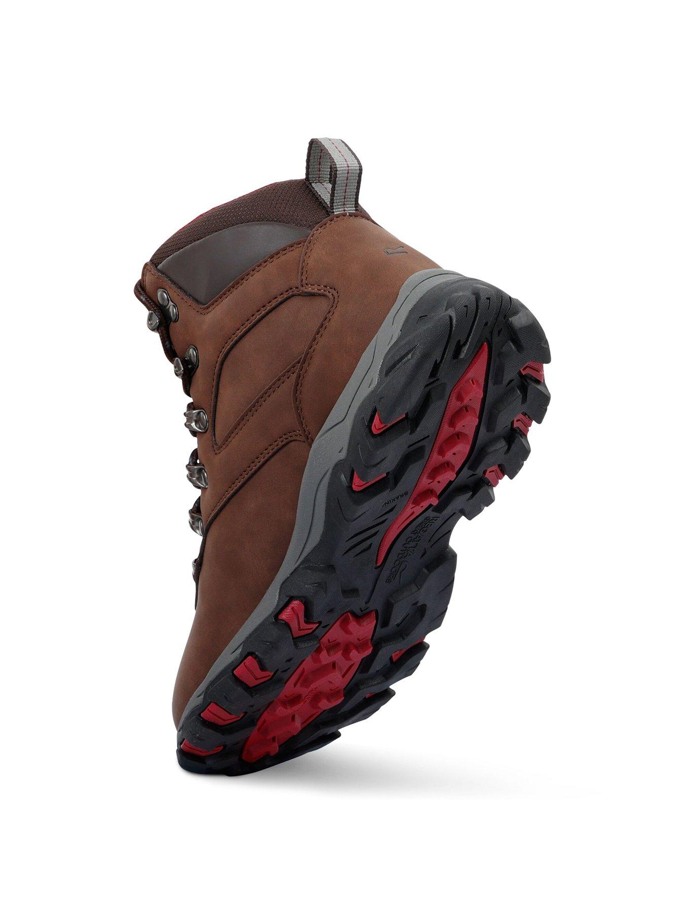 Image 6 of 7 of Regatta Womens Lady Holcombe Class Waterproof Leather Walking Boot -brown