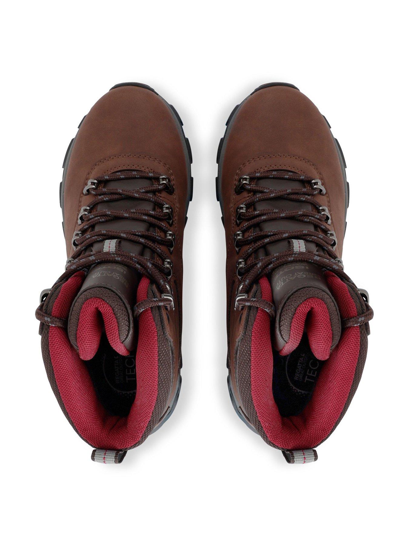 Image 7 of 7 of Regatta Womens Lady Holcombe Class Waterproof Leather Walking Boot -brown